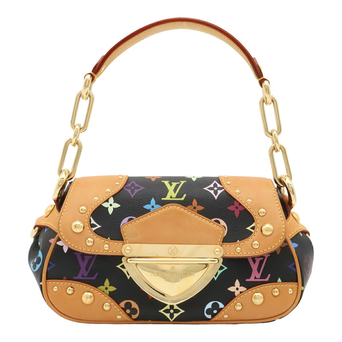 Louis Vuitton Noir Monogram Shoulder Bag (Pre-Owned)