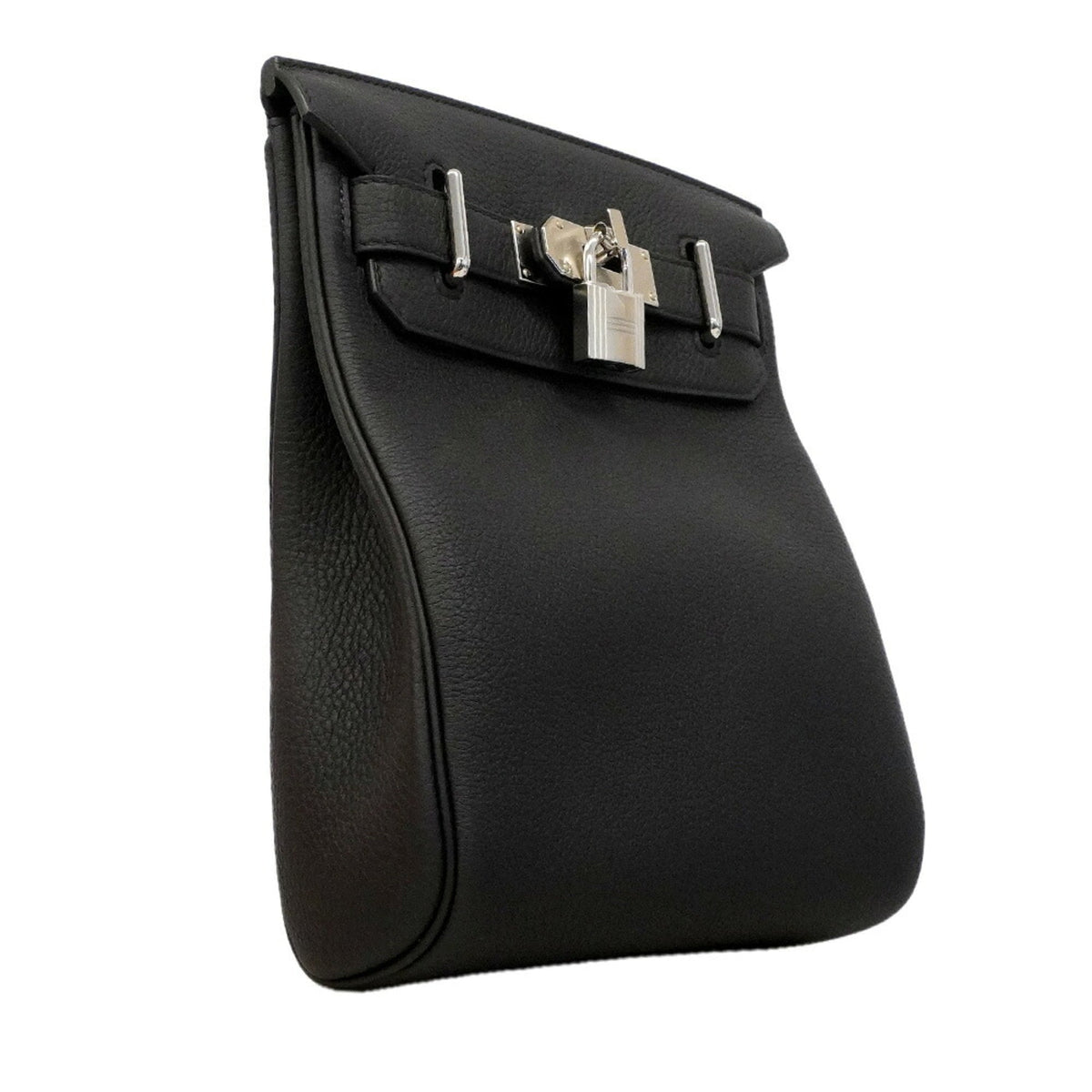 Hermes Black Togo Leather Shoulder Bag (Pre-Owned)