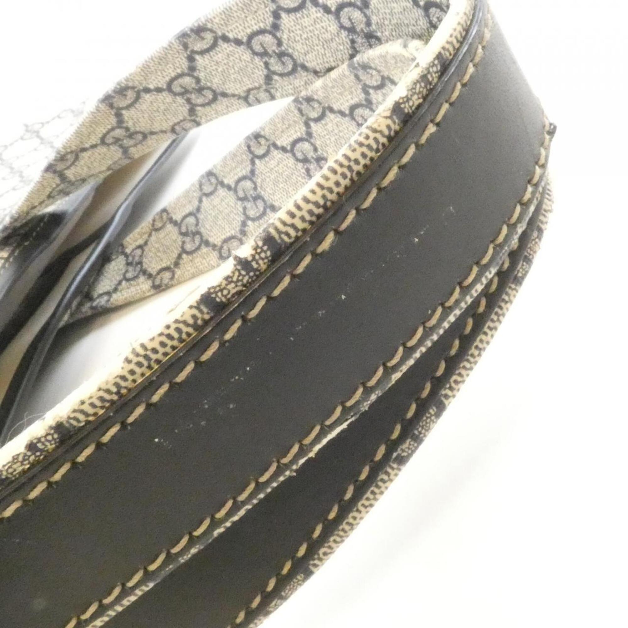 Gucci Beige Blue Gg Plus Handbag (Pre-Owned)