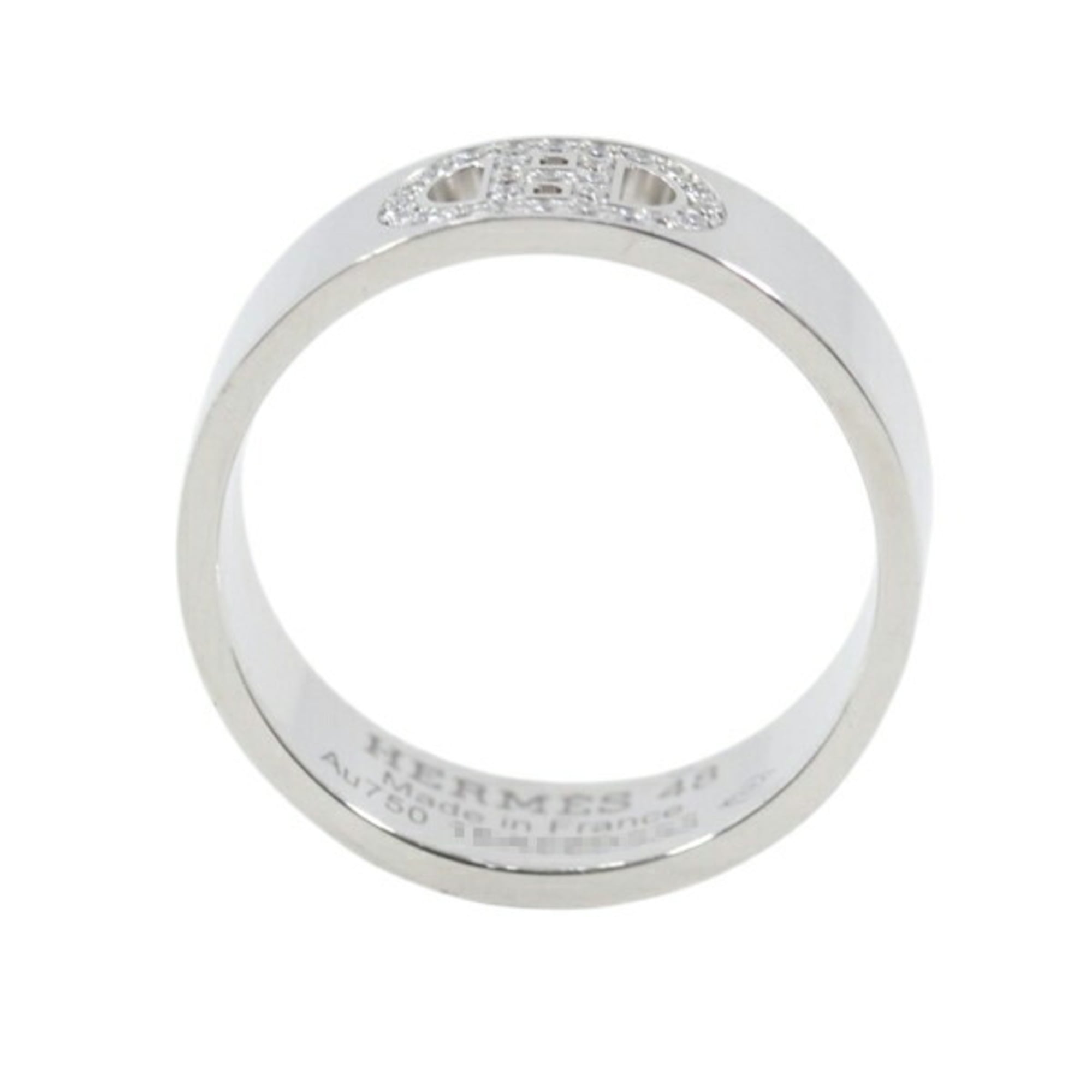 Hermes Chaine D'ancre Band Ring (Pre-Owned)