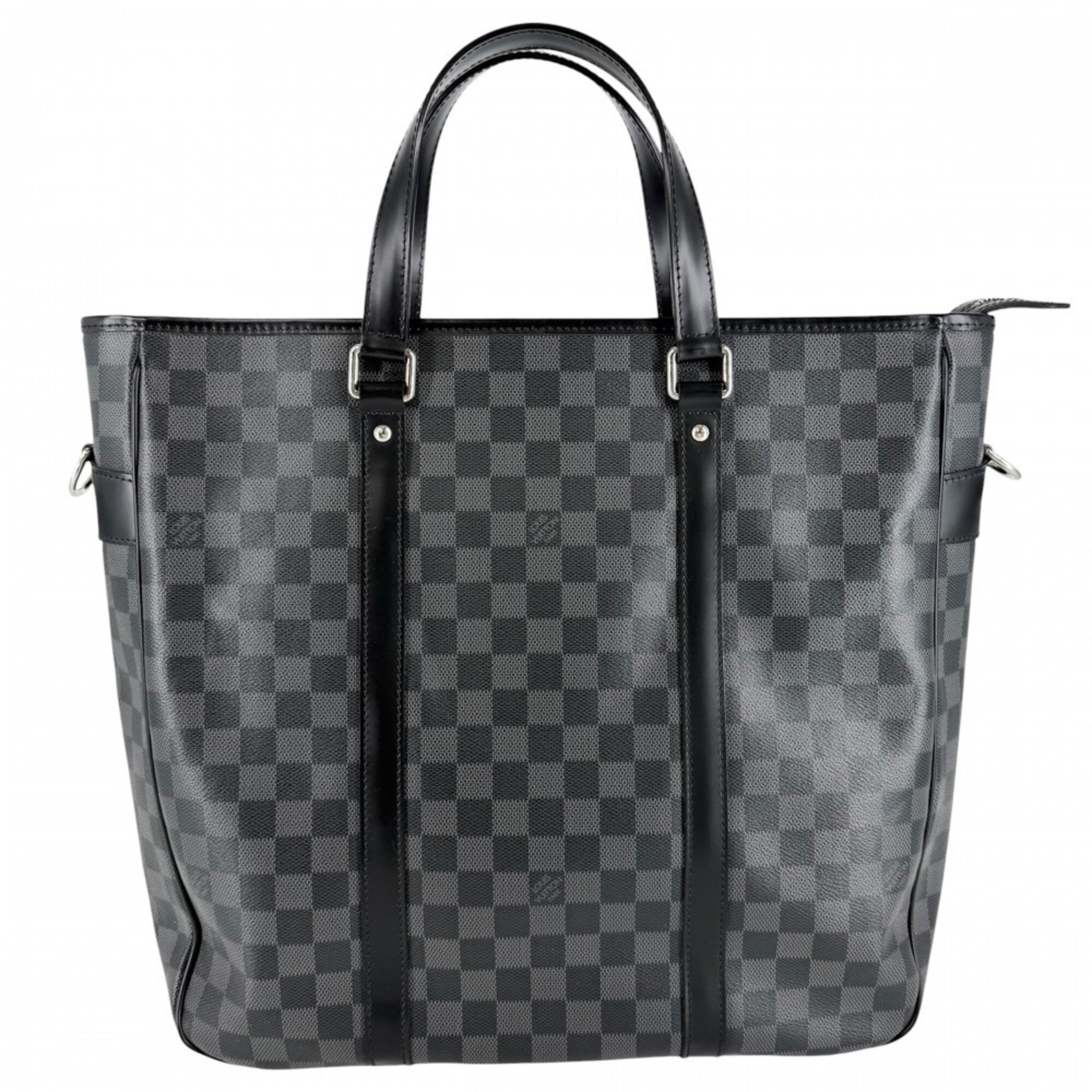 Louis Vuitton Black White Damier Graphite Briefcase Handbag Shoulder Bag (Pre-Owned)