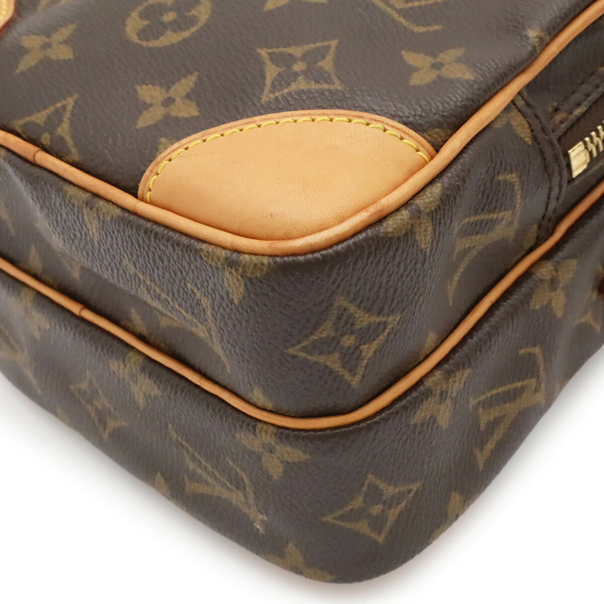 Louis Vuitton Brown Monogram Monogram Pochette Shoulder Bag (Pre-Owned)