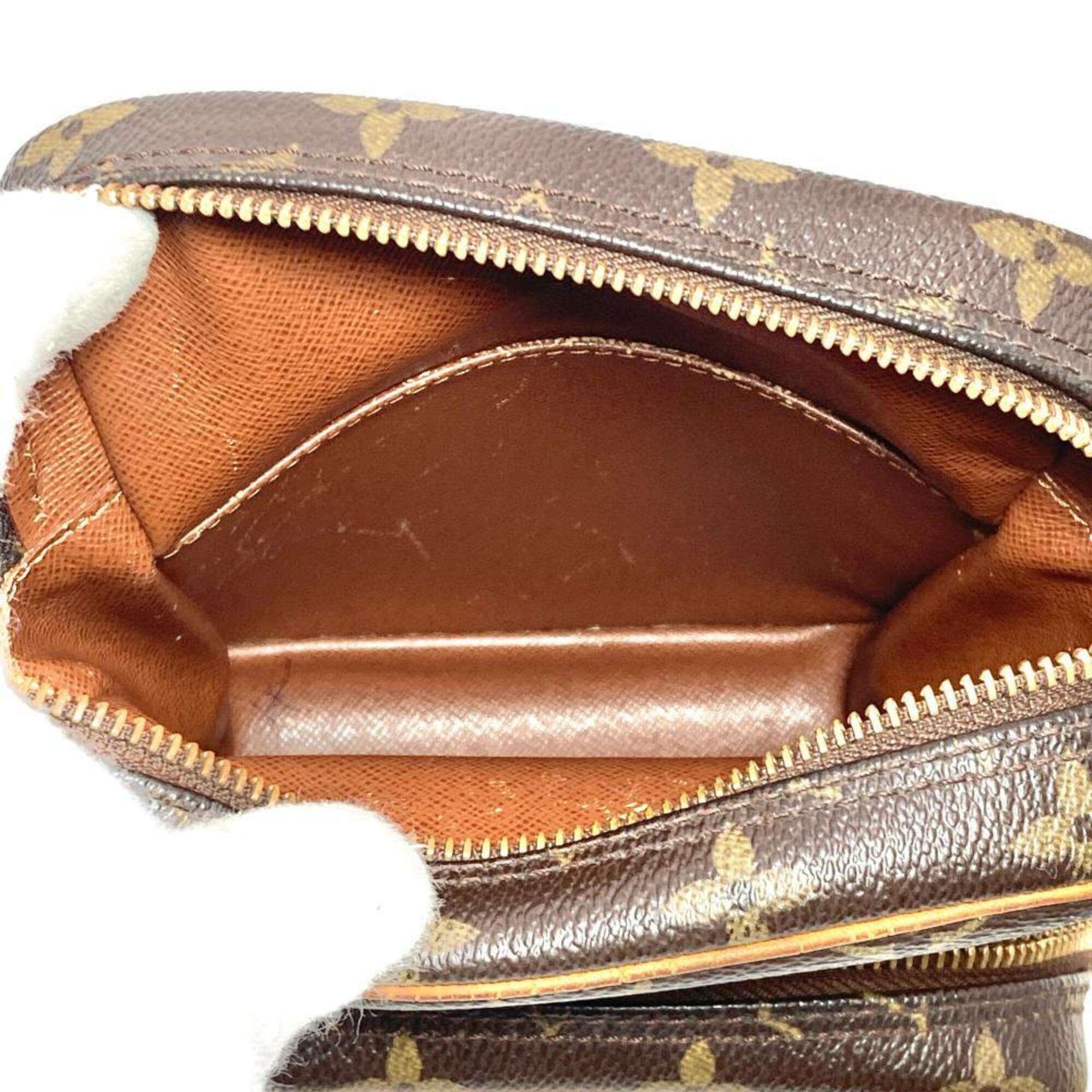 Louis Vuitton Brown Monogram Canvas Shoulder Bag (Pre-Owned)