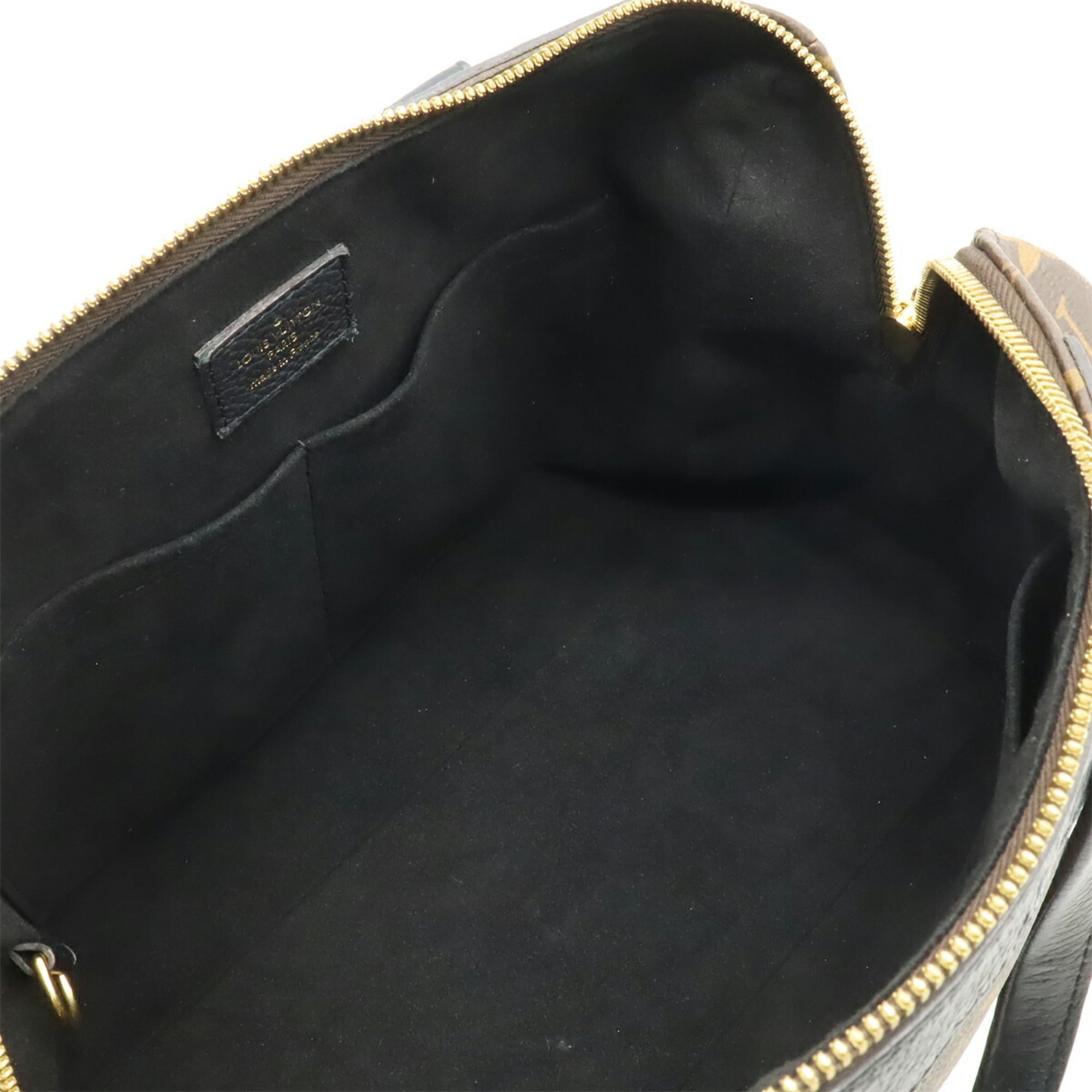 Louis Vuitton Black Brown Monogram Noir Monogram Pvc Leather Handbag Tote Bag (Pre-Owned)