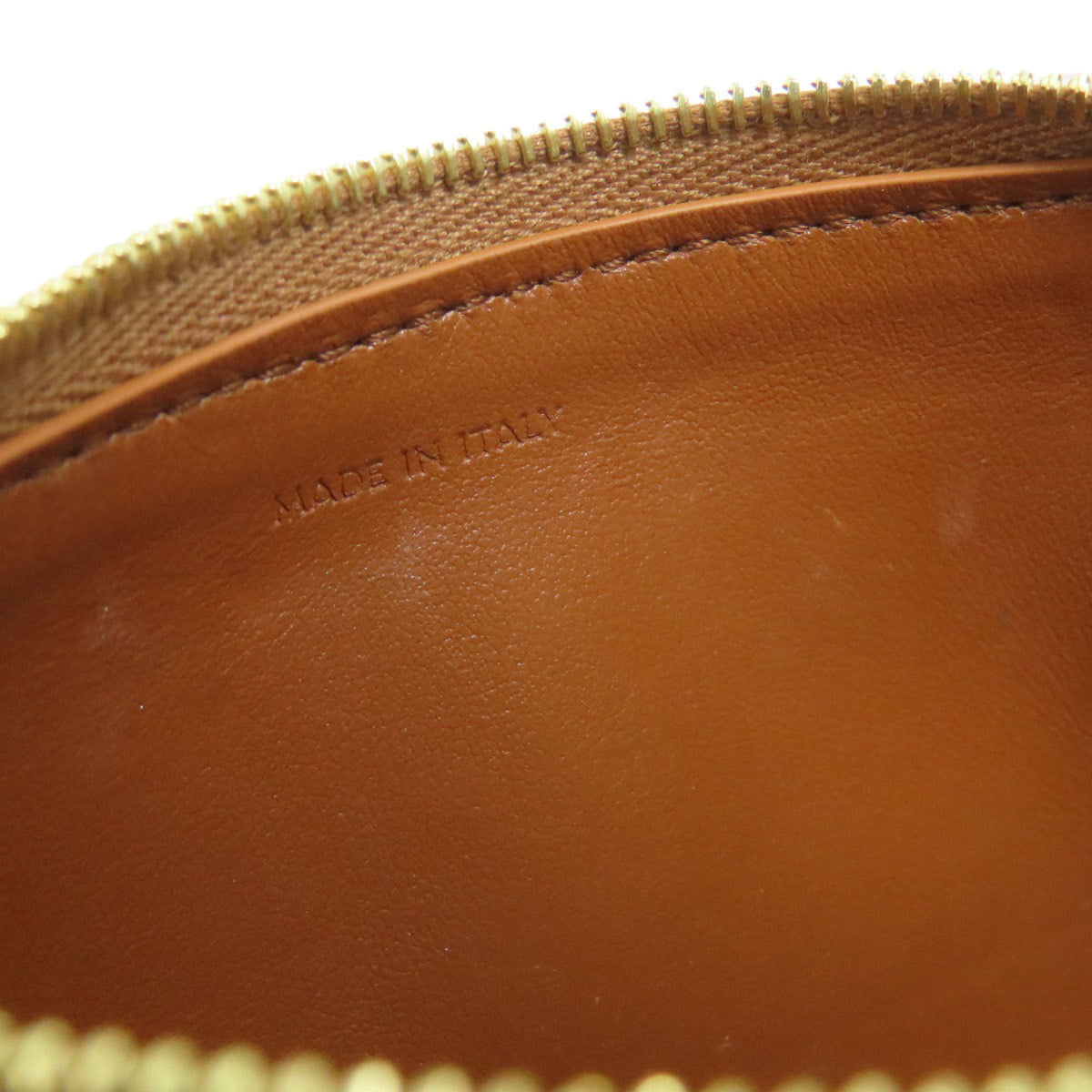 Celine Brown Leather Coin Purse/Coin Case (Pre-Owned)