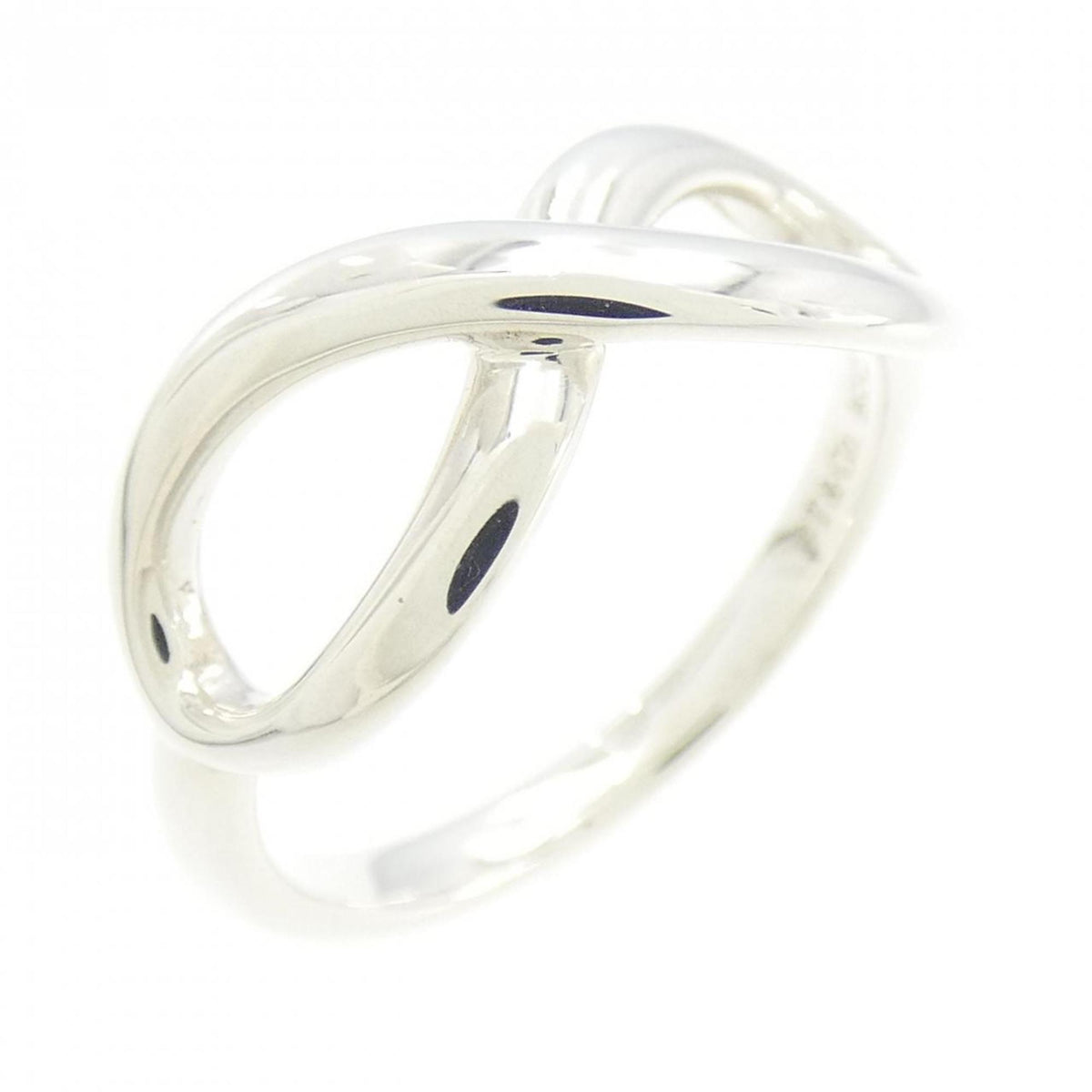 Tiffany Silver 925 Band Ring (Pre-Owned)