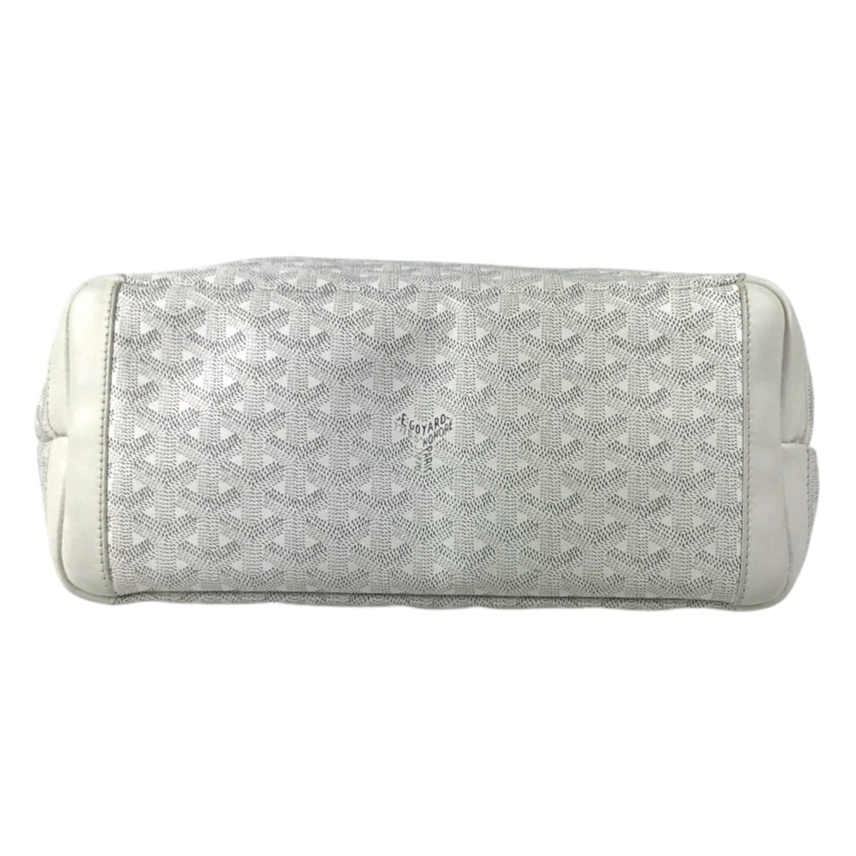 Goyard White Pvc Leather Shoulder Bag Tote Bag (Pre-Owned)