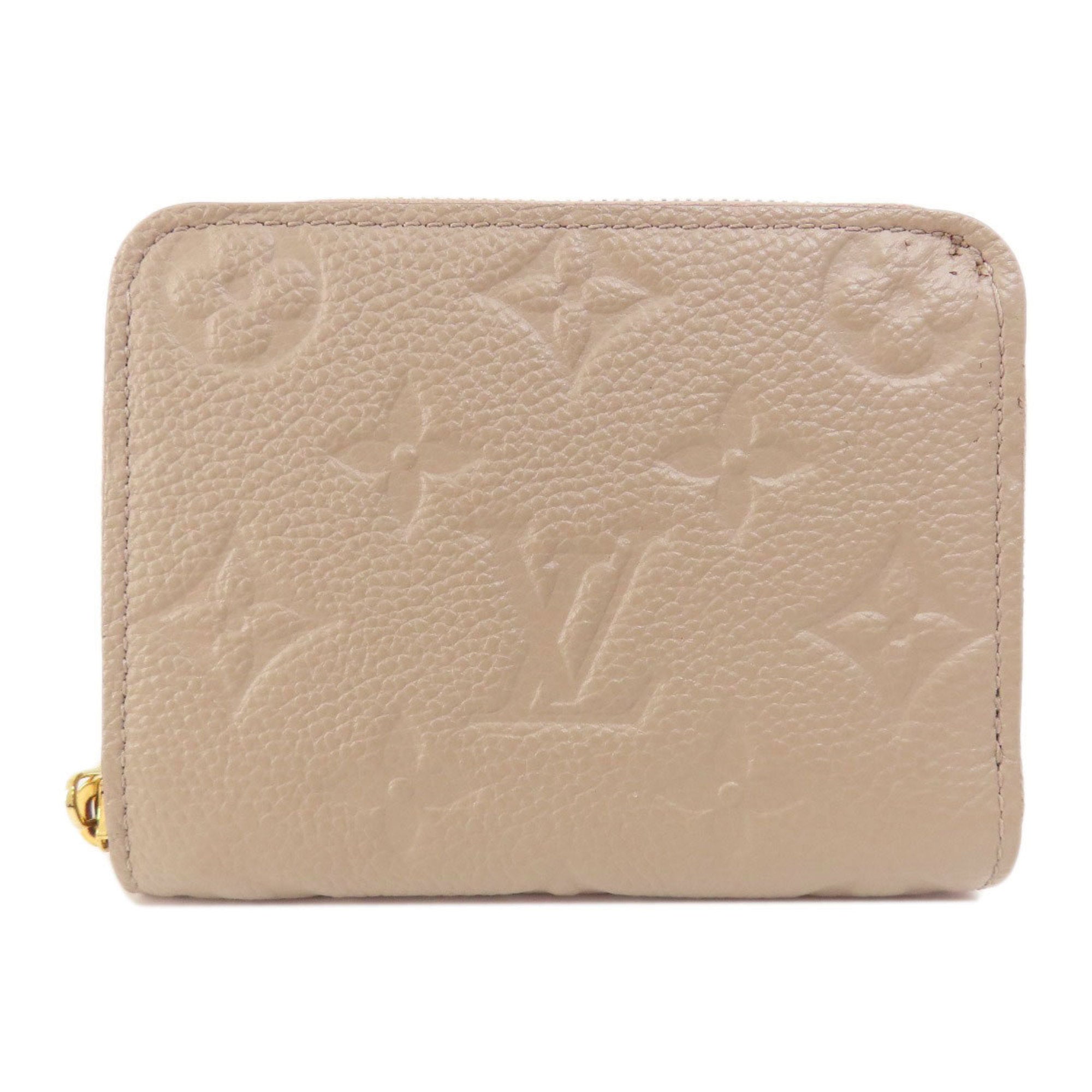 Louis Vuitton Beige Monogram Empreinte Coin Purse/Coin Case (Pre-Owned)