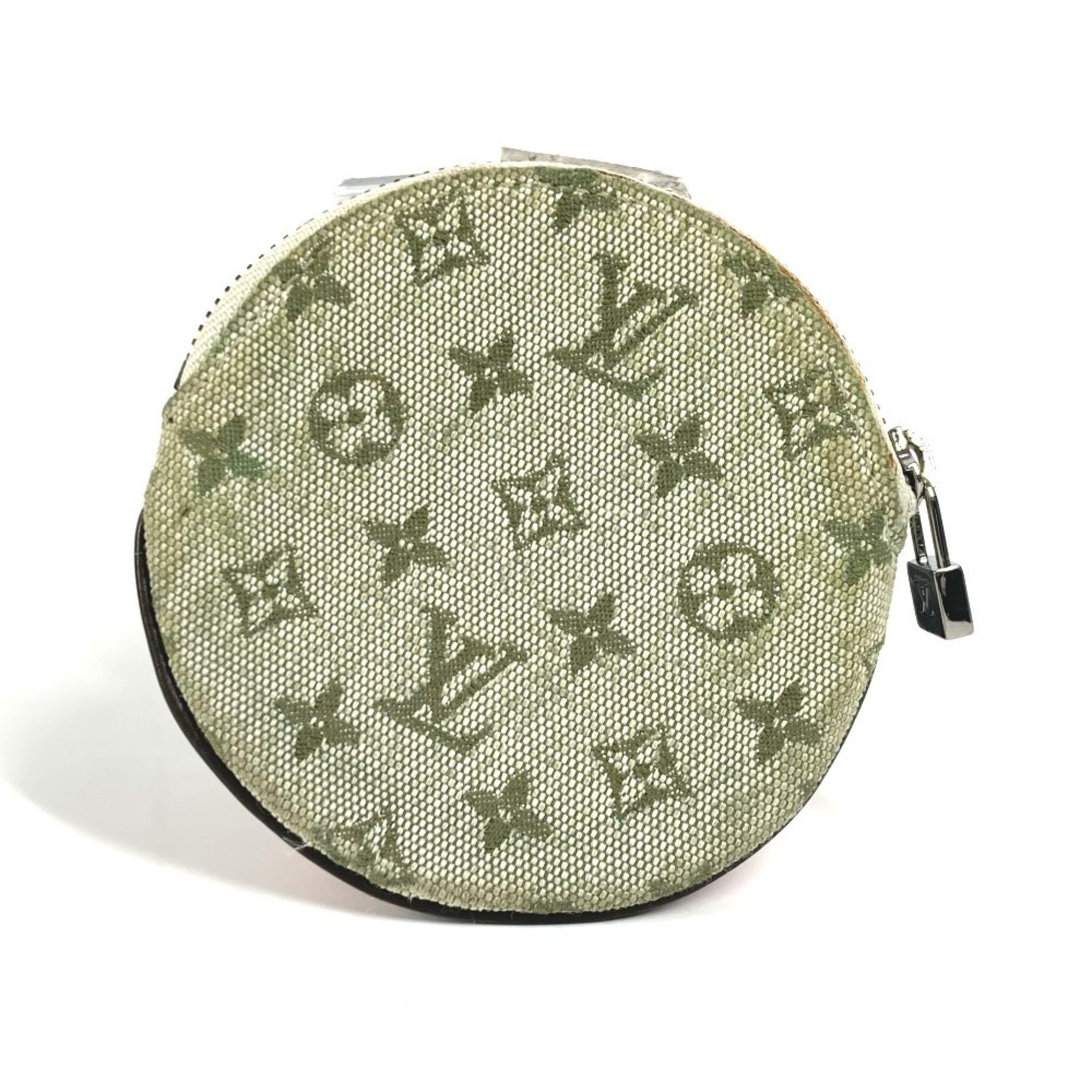 Louis Vuitton Monogram Mini Khaki Monogram Mini Coin Purse/Coin Case (Pre-Owned)