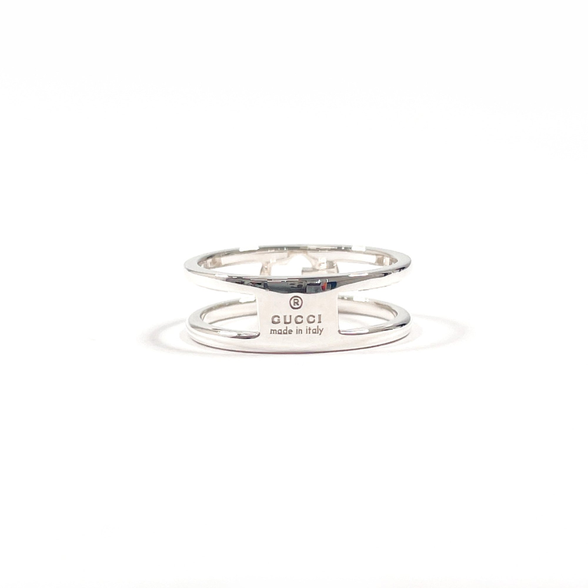 Gucci Silver Silver 925 Band Ring (Pre-Owned)