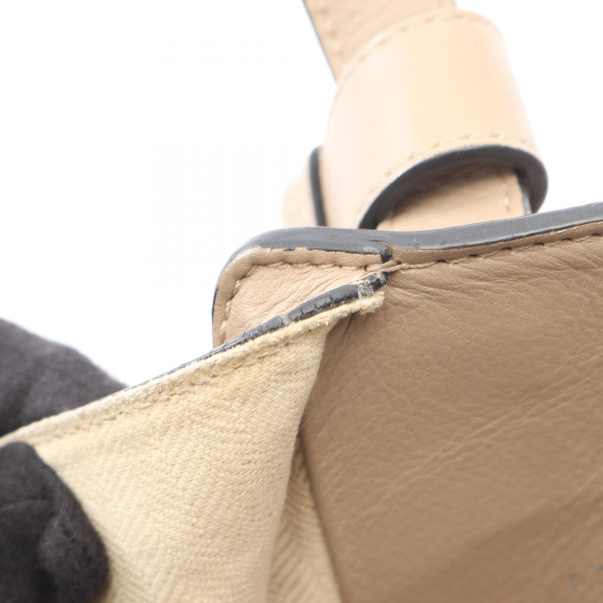 Loewe Beige Leather Handbag (Pre-Owned)