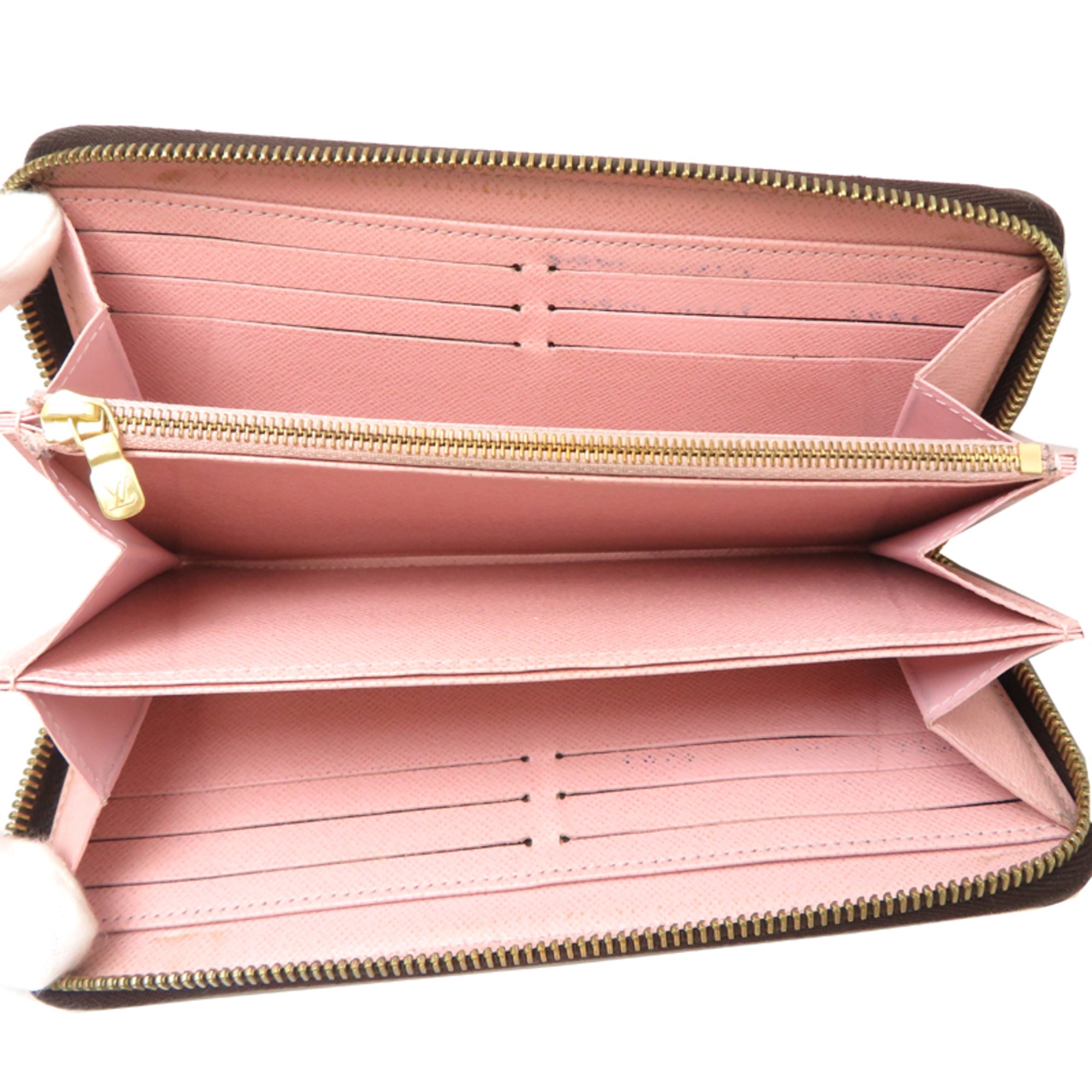 Louis Vuitton Rose Ballerine Monogram Long Wallet (Bi-Fold) (Pre-Owned)