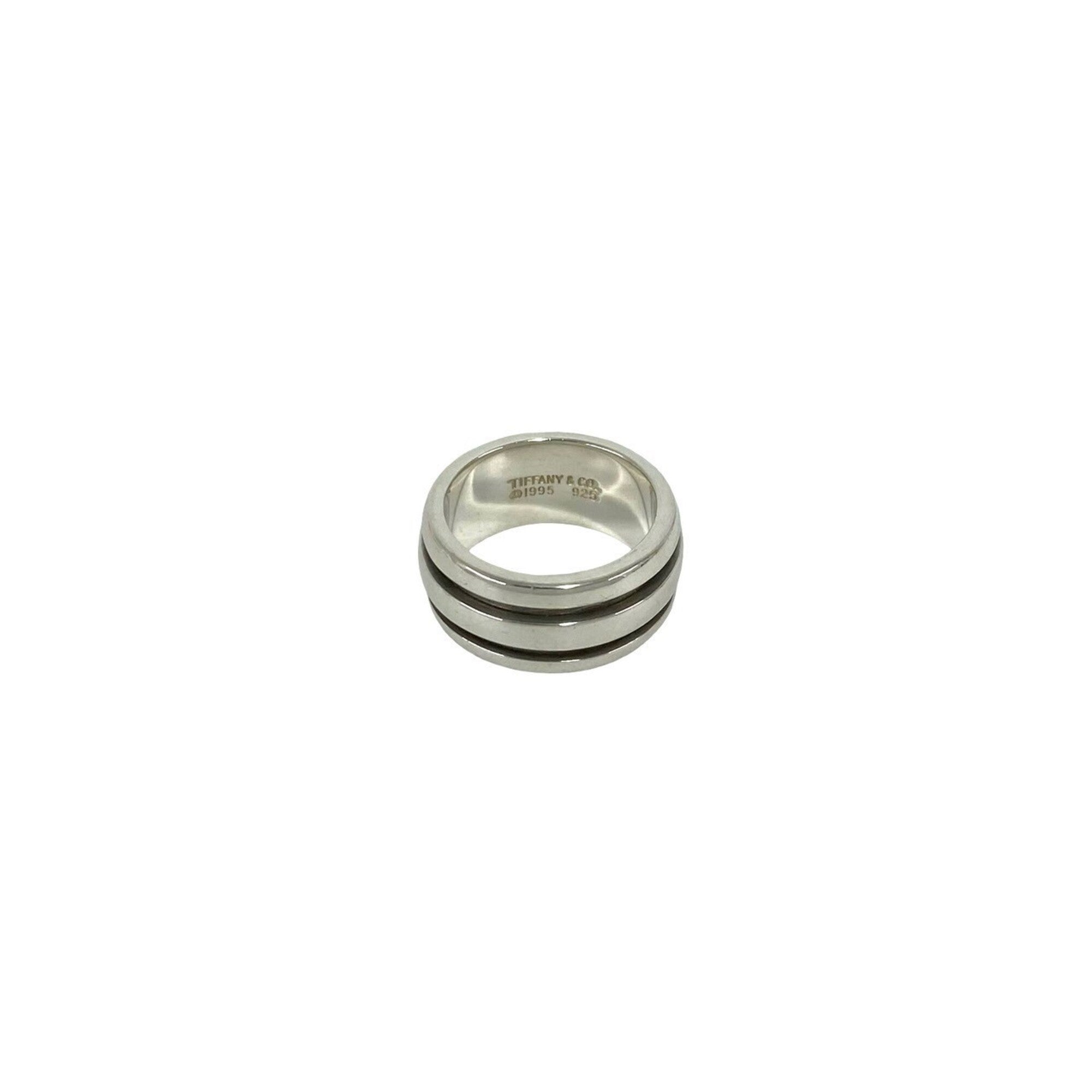 Tiffany Silver Silver 925 Band Ring (Pre-Owned)
