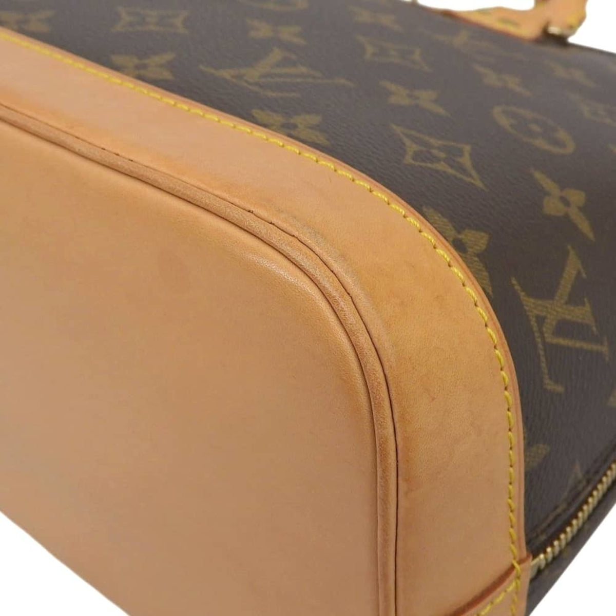 Louis Vuitton Monogram Pvc Leather Handbag (Pre-Owned)