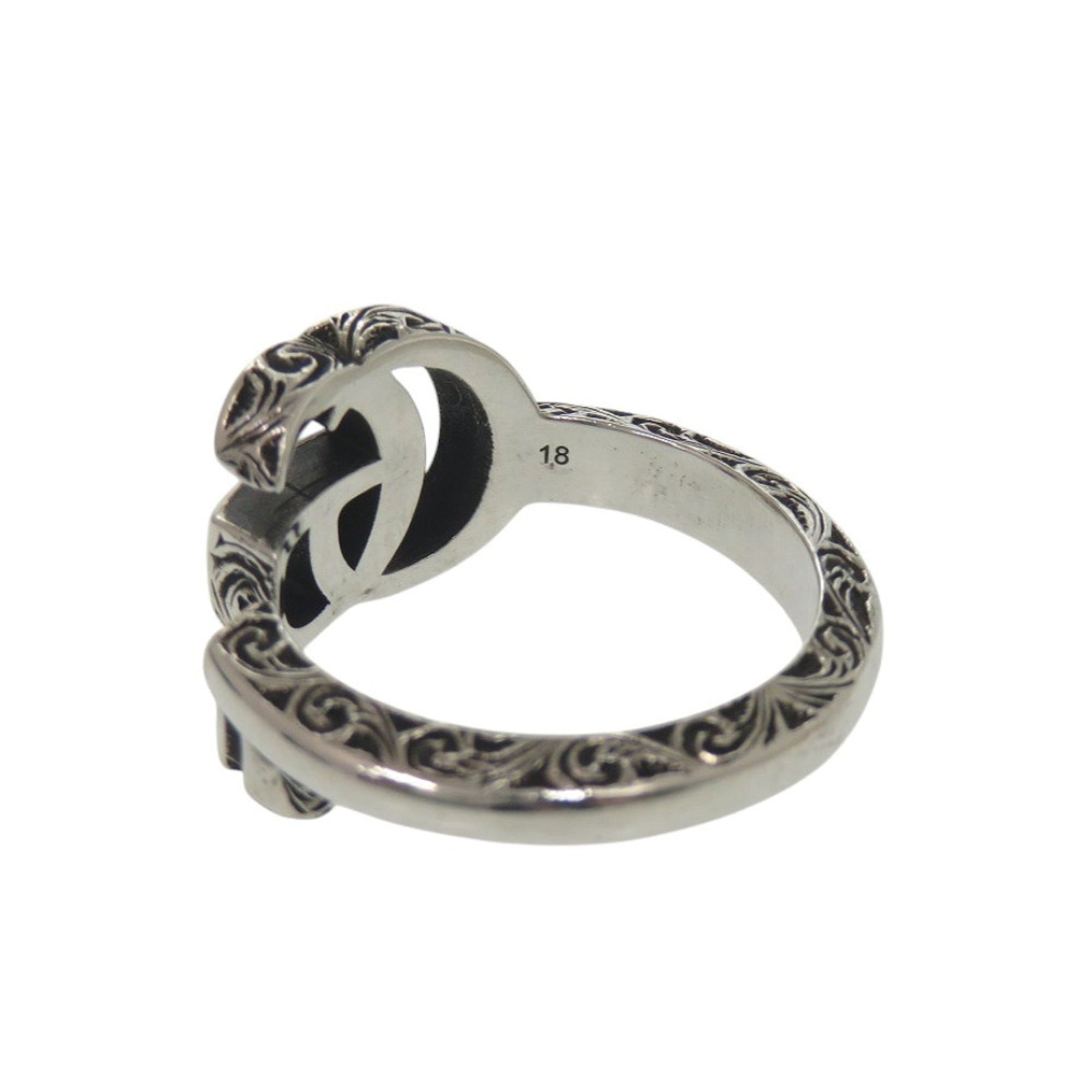 Gucci Silver Silver 925 Band Ring (Pre-Owned)