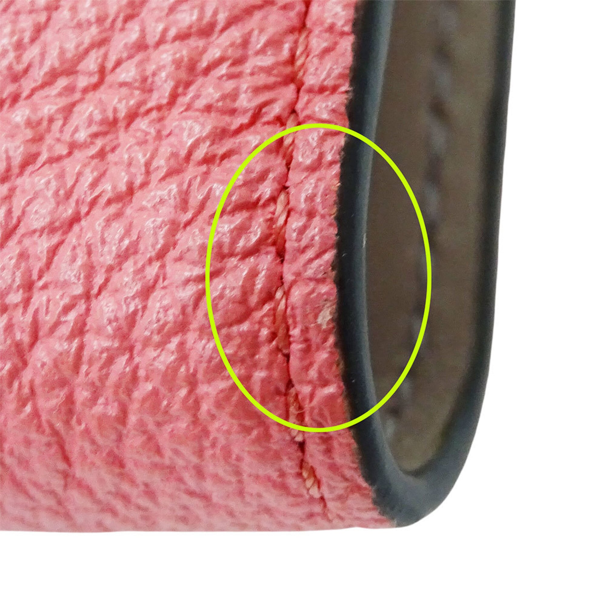 Fendi Pink Leather Wallet (Bi-Fold) (Pre-Owned)
