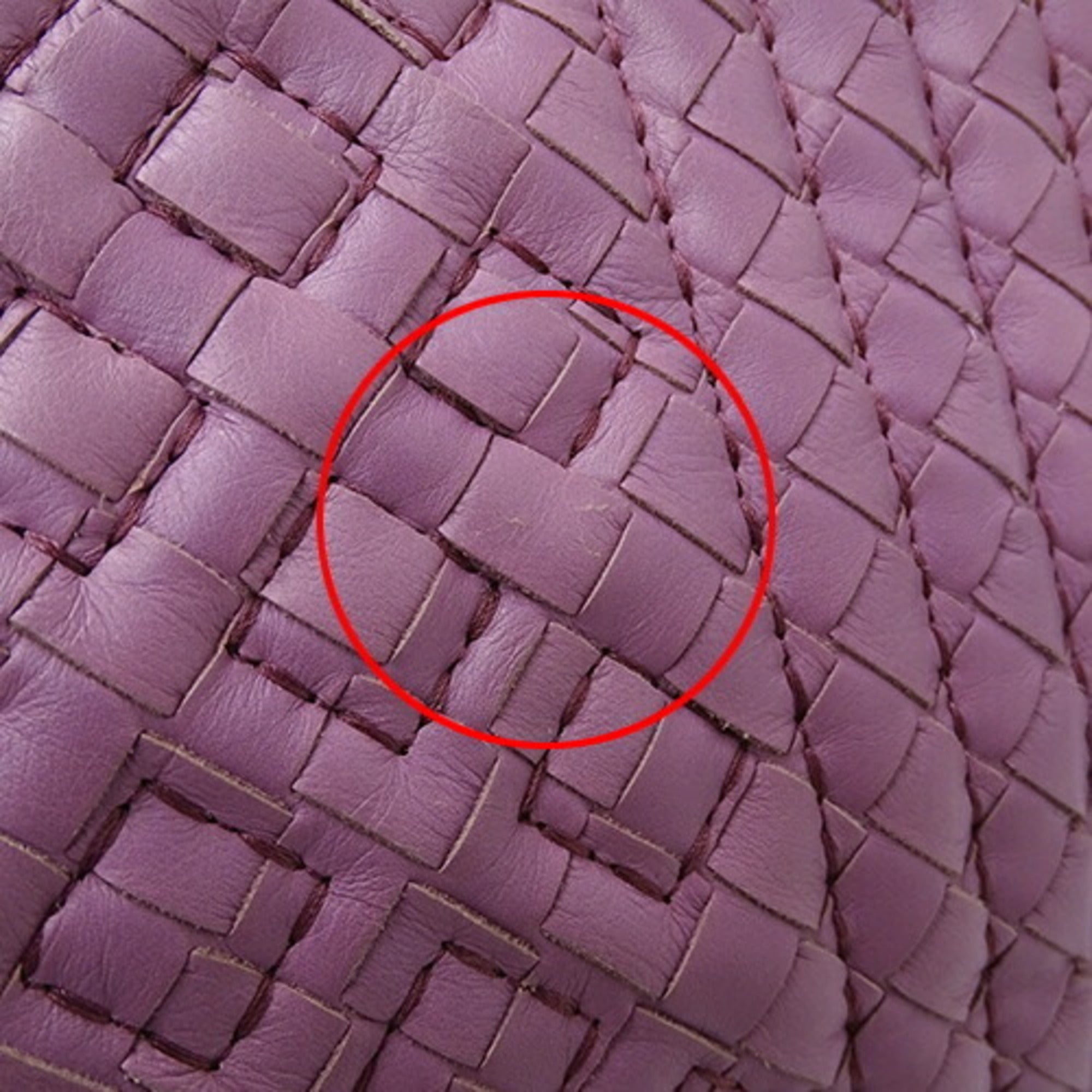 Bottega Veneta Pink Purple Leather Tote Bag (Pre-Owned)