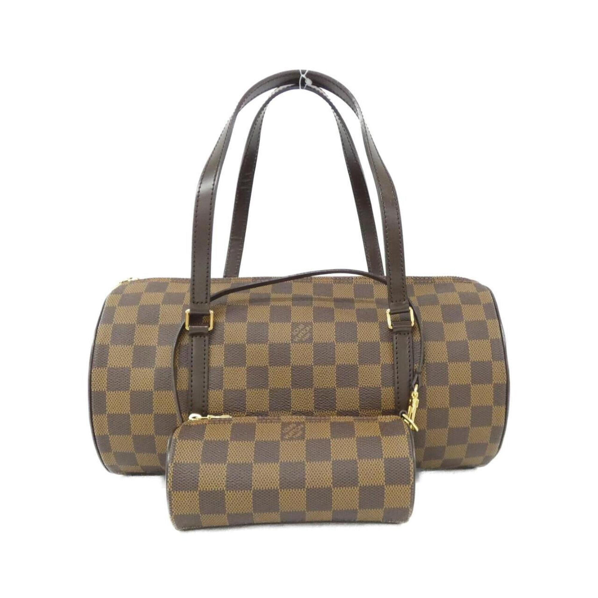 Louis Vuitton Damier Canvas Ebene Coated Canvas Handbag Pouch (Pre-Owned)