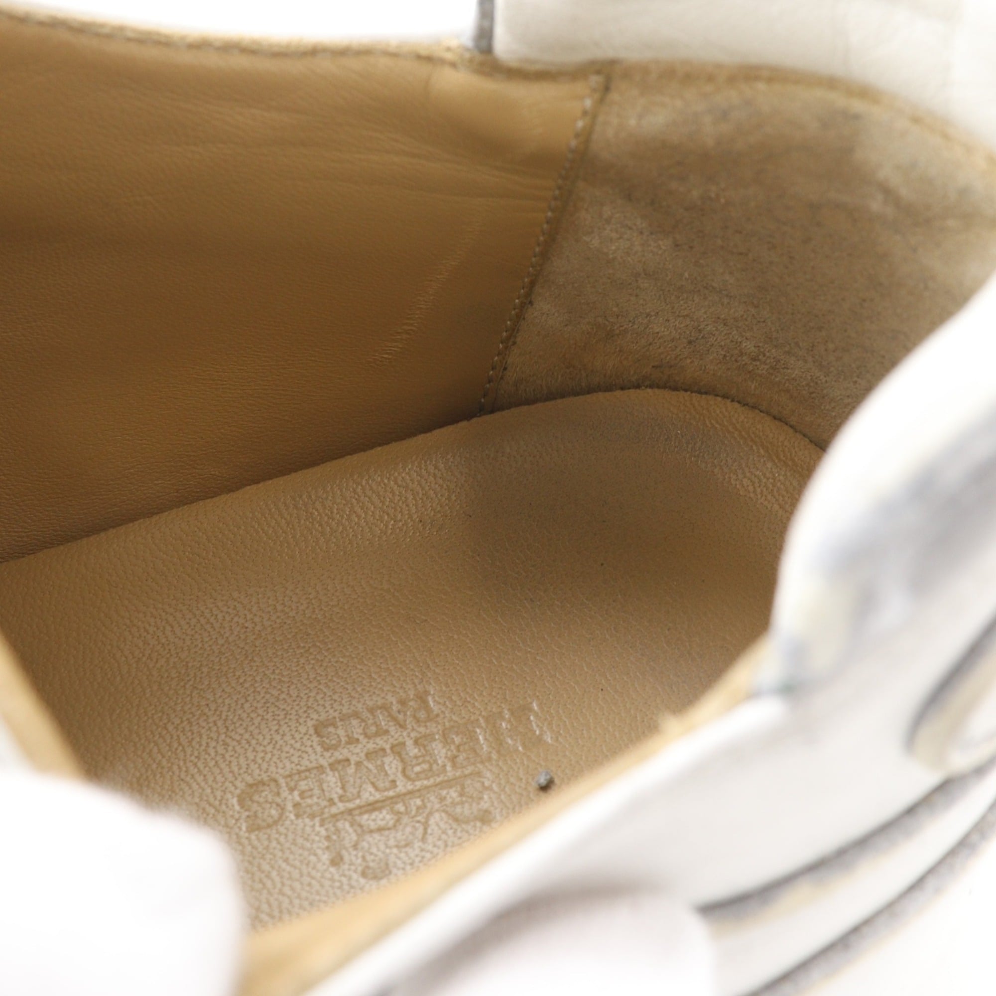 Hermes White Sneakers (Pre-Owned)