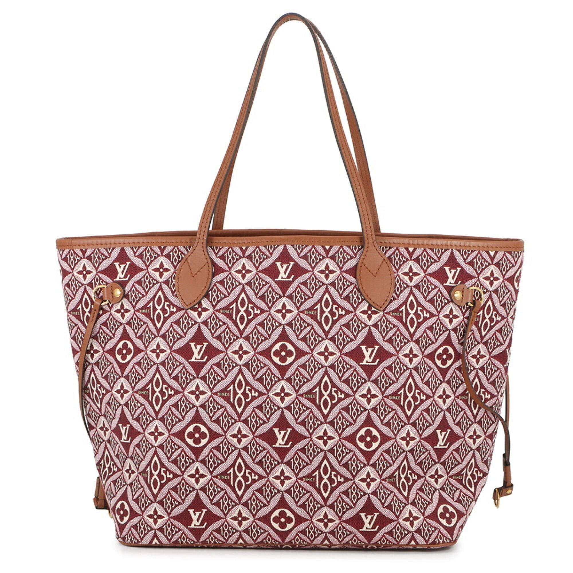 Louis Vuitton Bordeaux Monogram Jacquard Handbag Shoulder Bag Tote Bag (Pre-Owned)