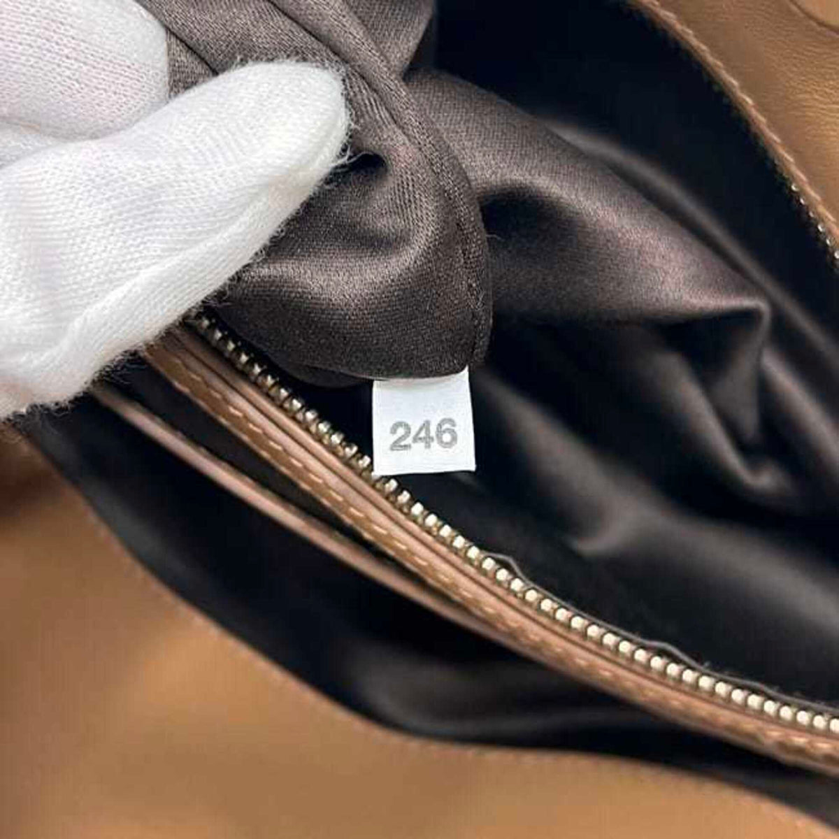 Miu Miu Brown Leather Tote Bag (Pre-Owned)
