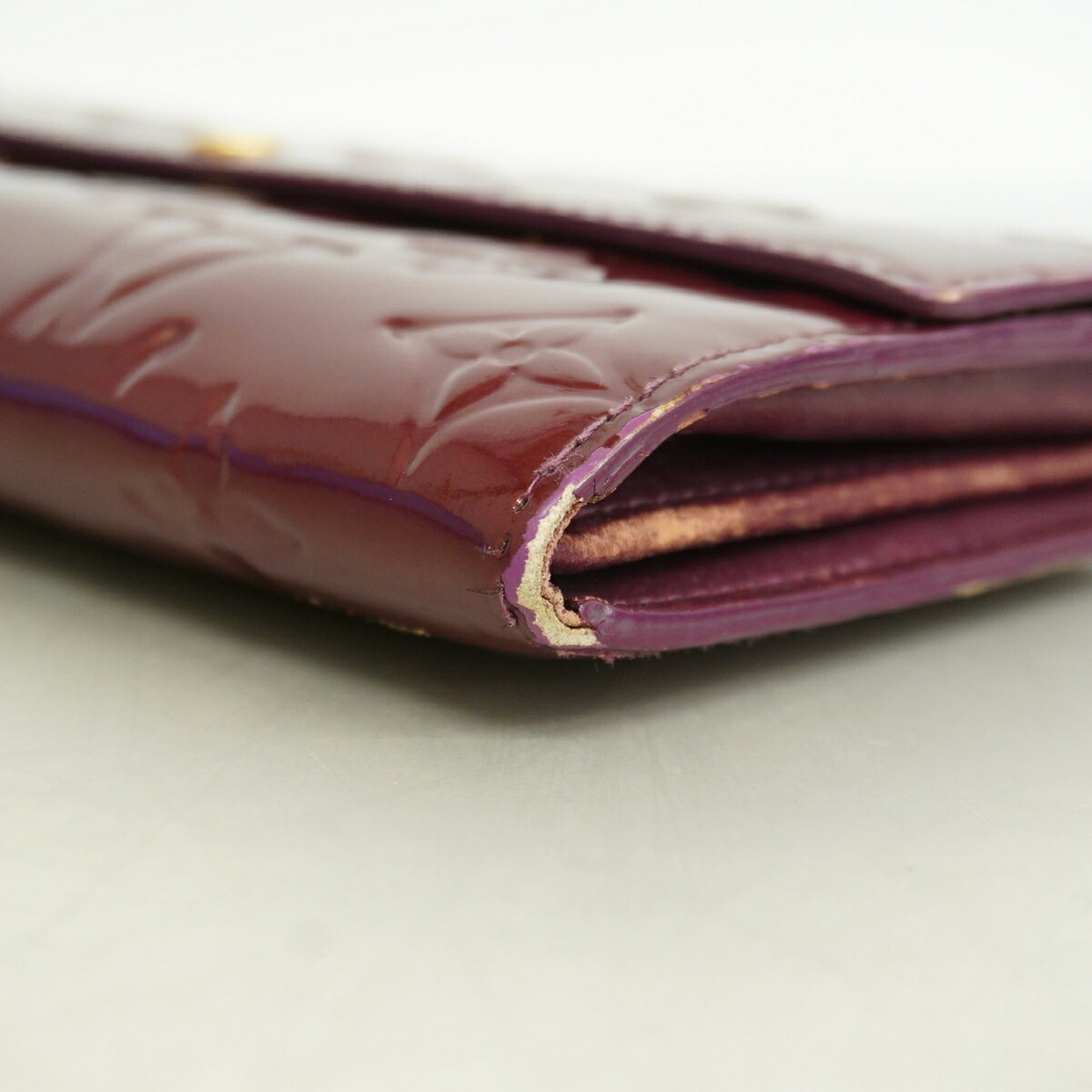 Louis Vuitton Violet Long Wallet (Bi-Fold) (Pre-Owned)