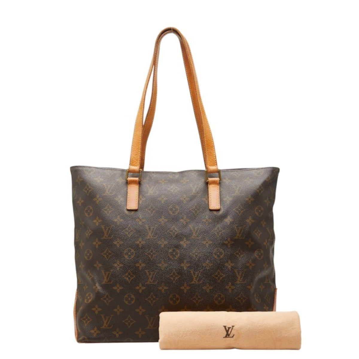 Louis Vuitton Monogram Brown Pvc Leather Shoulder Bag Tote Bag (Pre-Owned)