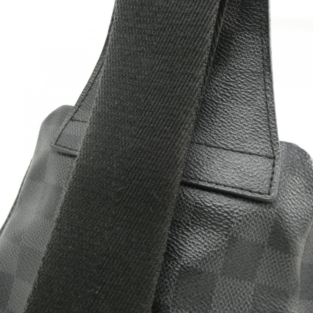 Louis Vuitton Graphite Coated Canvas Shoulder Bag (Pre-Owned)