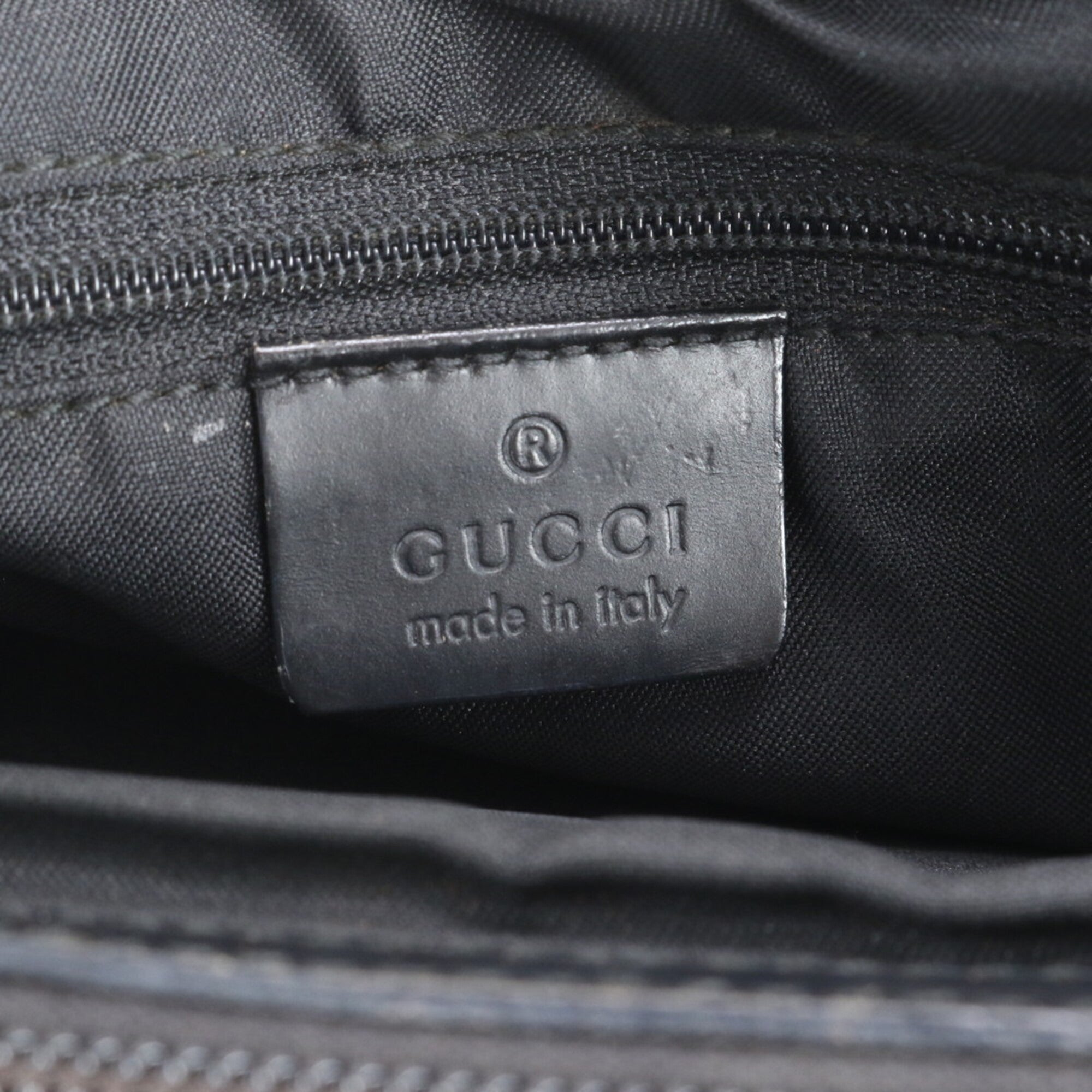 Gucci Black Handbag Tote Bag (Pre-Owned)