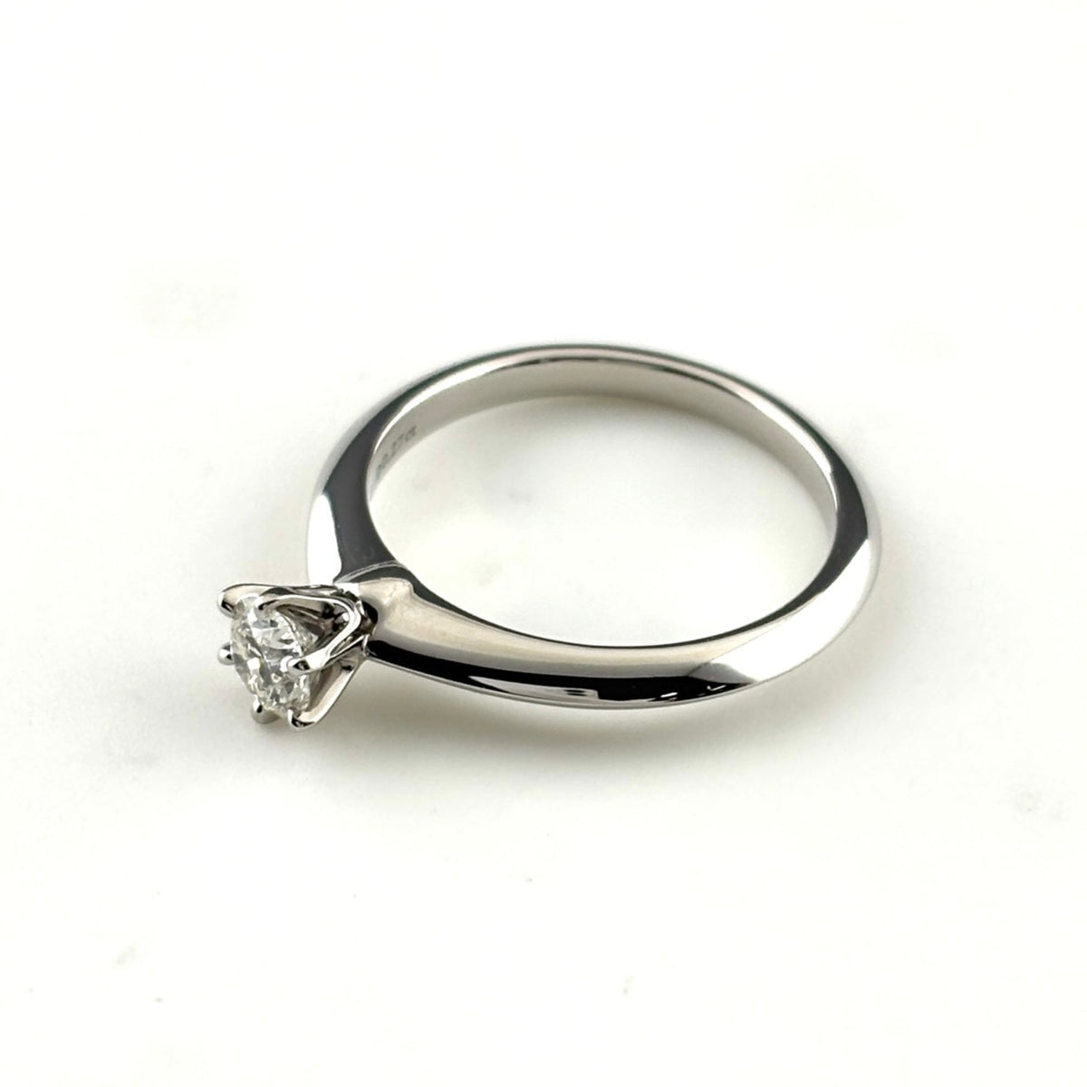 Tiffany Platinum 950 Band Ring (Pre-Owned)