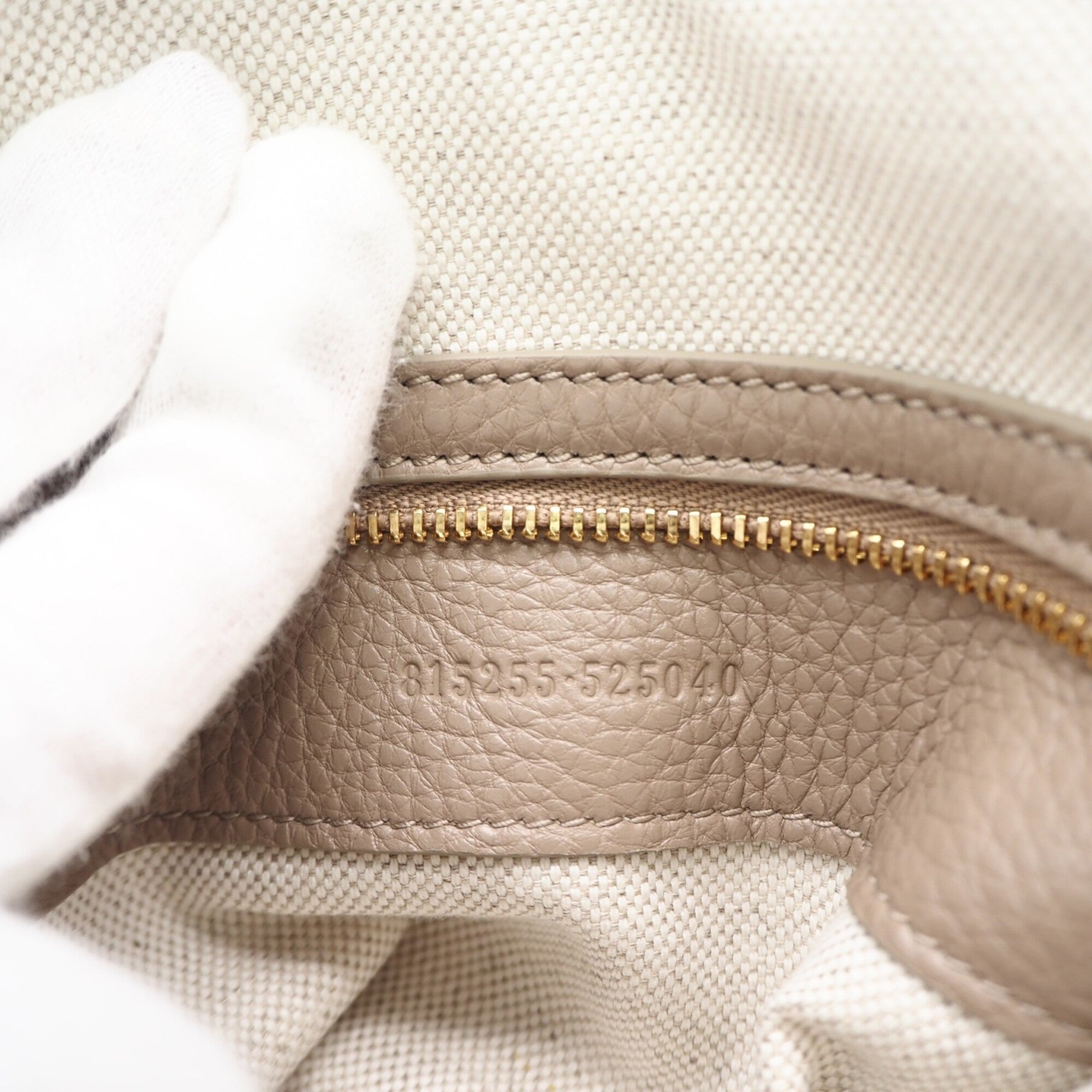 Gucci Beige Leather Handbag (Pre-Owned)
