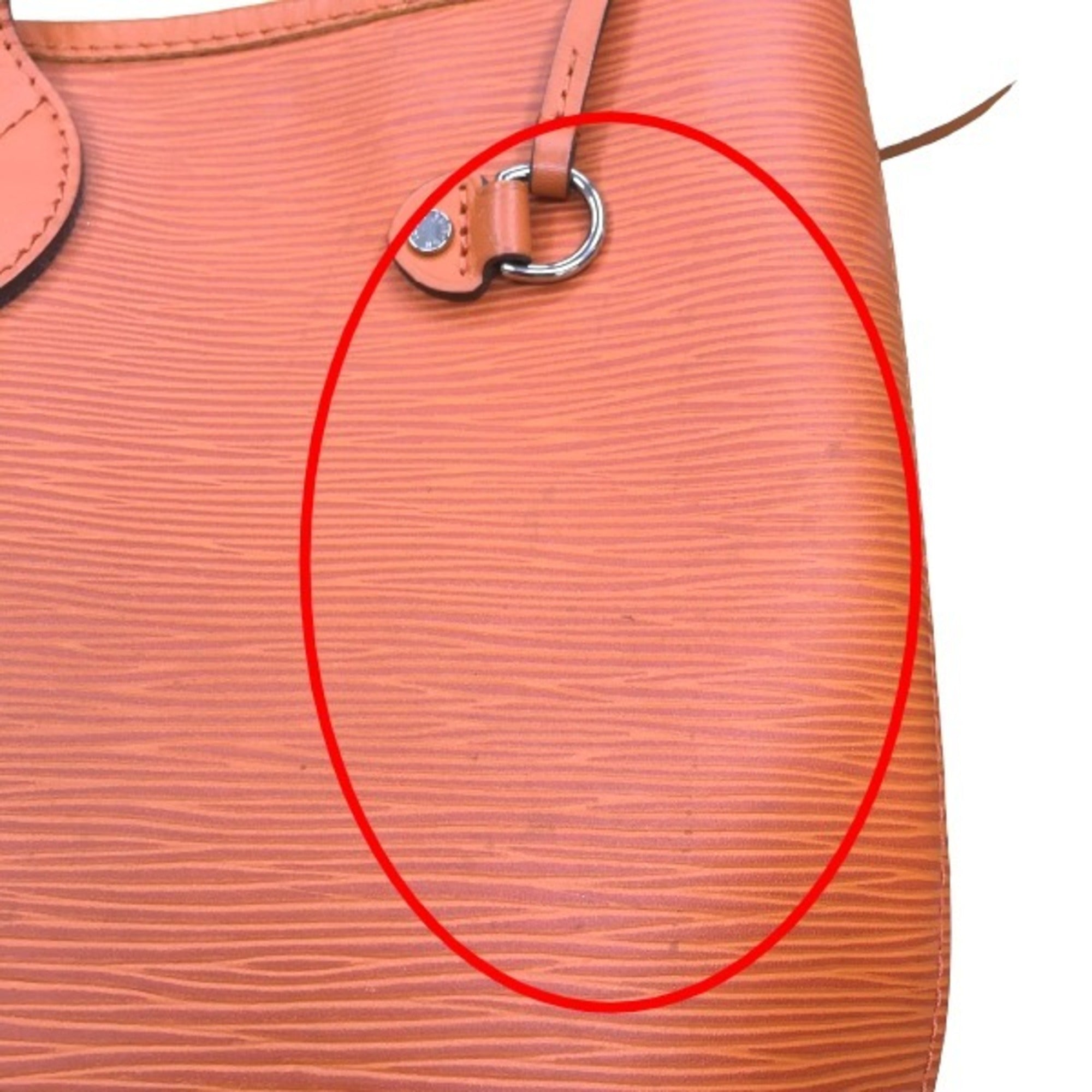 Louis Vuitton Orange Epi Leather Tote Bag (Pre-Owned)