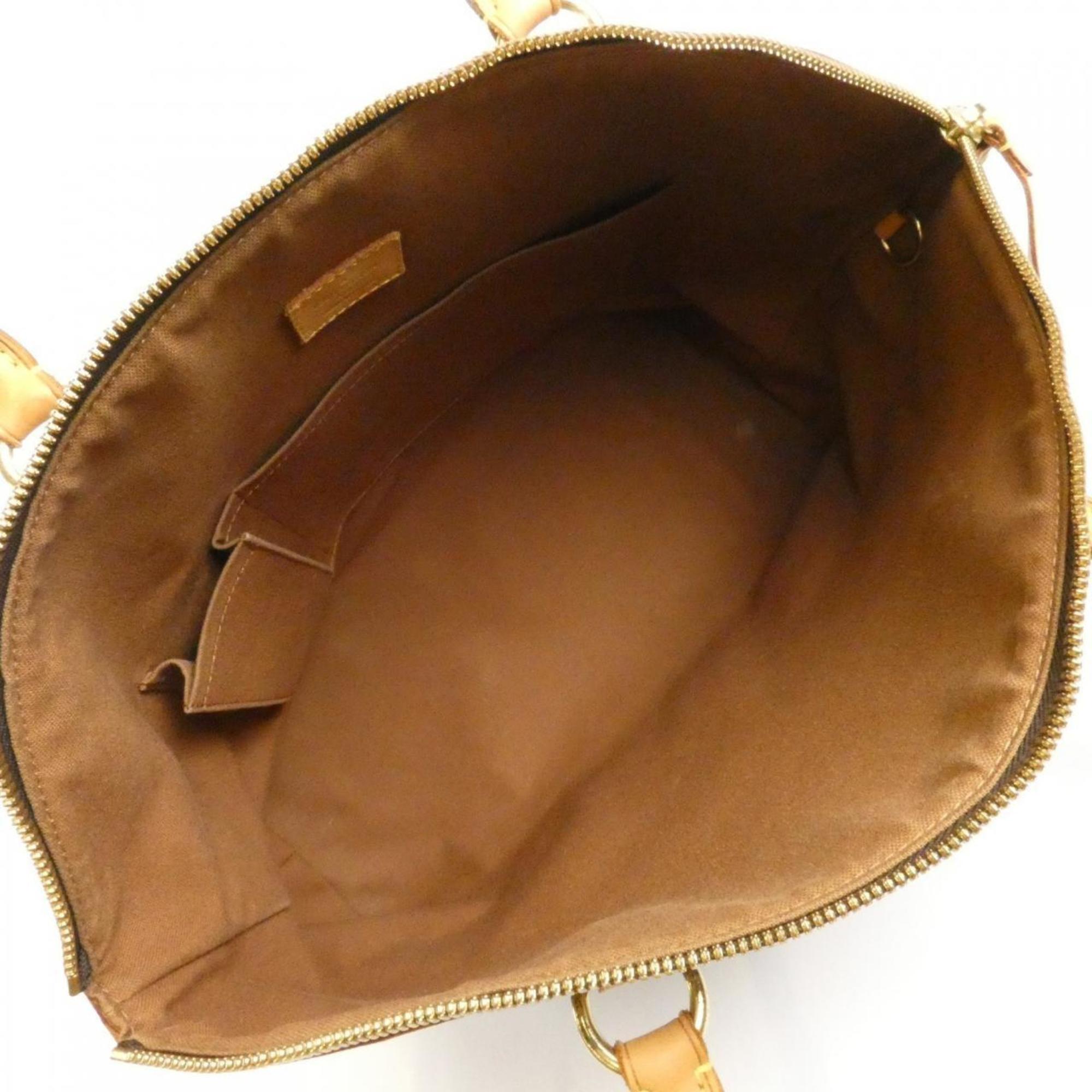 Louis Vuitton Brown Coated Canvas Handbag (Pre-Owned)