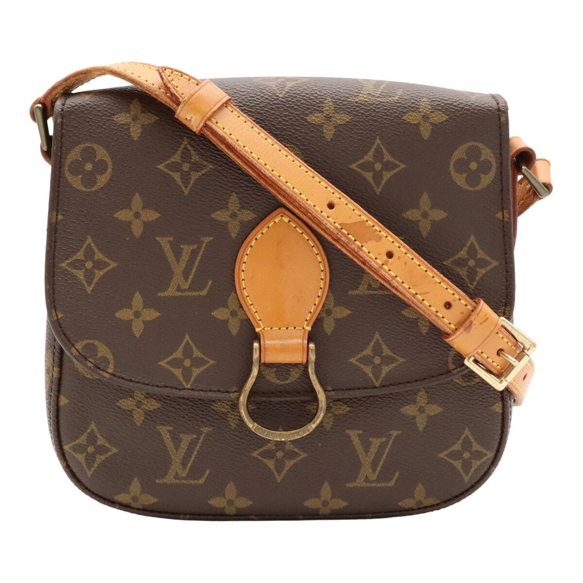 Louis Vuitton Brown Galle Monogram Monogram Pochette Shoulder Bag (Pre-Owned)