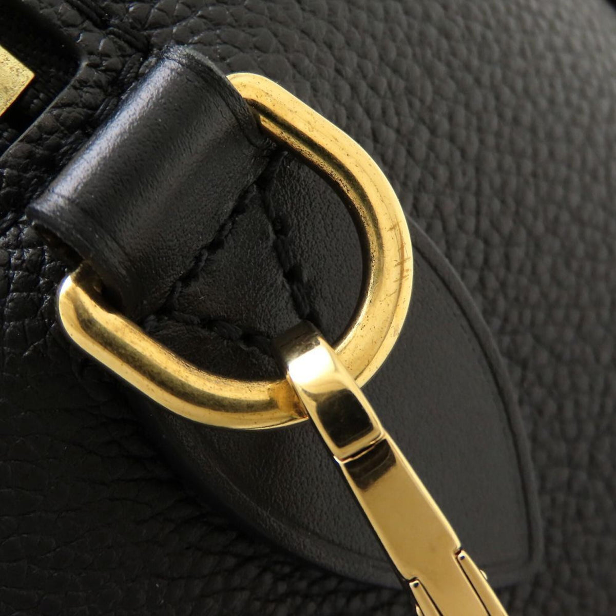 Louis Vuitton Monogram Empreinte Noir Leather Handbag (Pre-Owned)