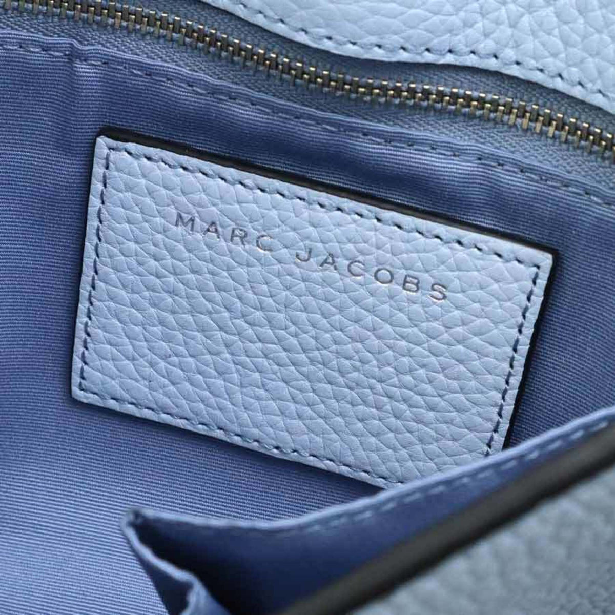 Marc Jacobs Light Blue Leather Shoulder Bag (Pre-Owned)