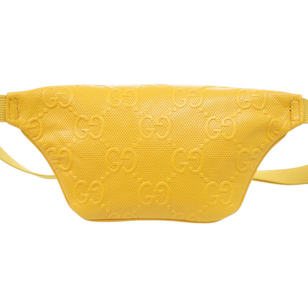 Gucci Yellow Leather Sling Bag (Pre-Owned)