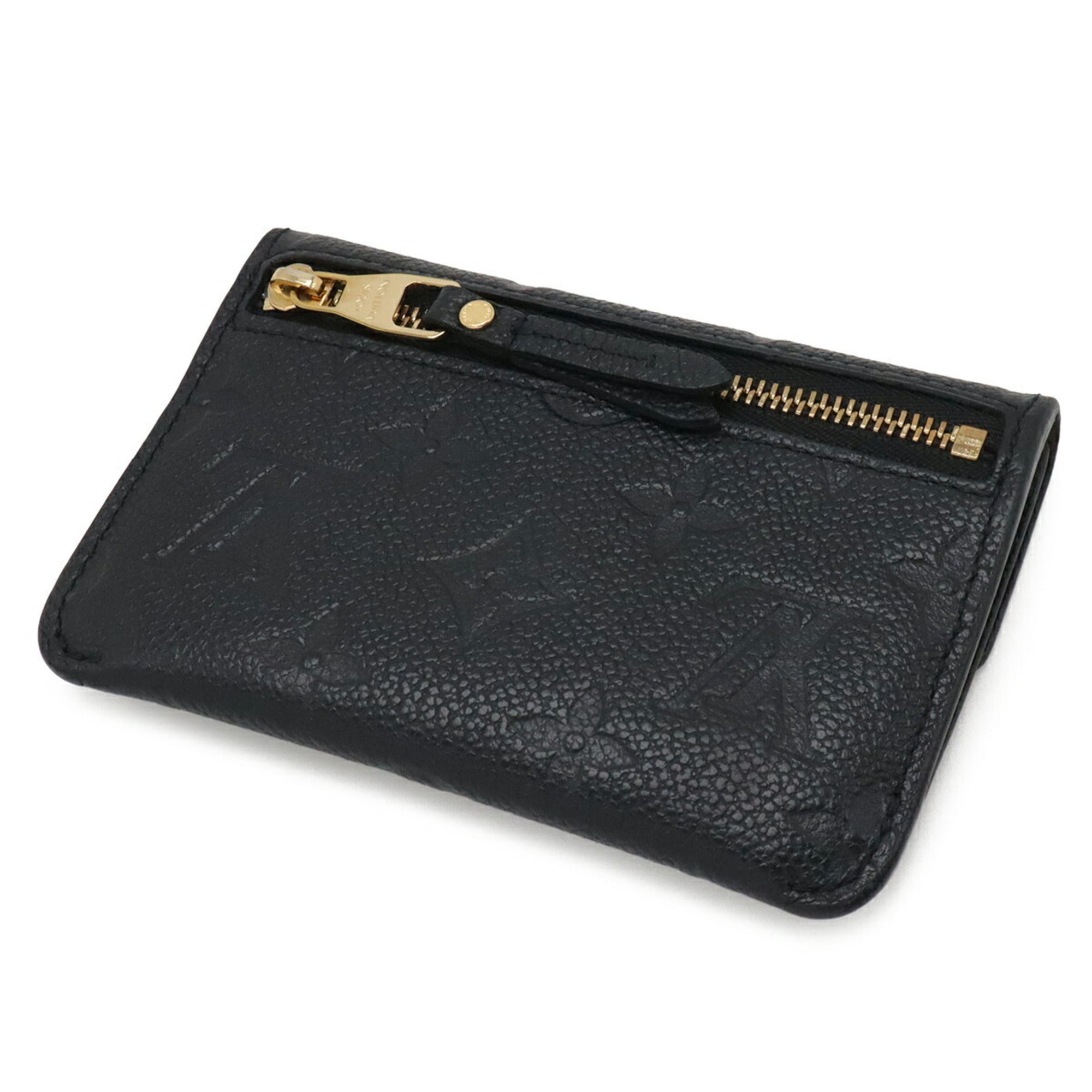 Louis Vuitton Black Noir Monogram Empreinte Coin Purse/Coin Case (Pre-Owned)