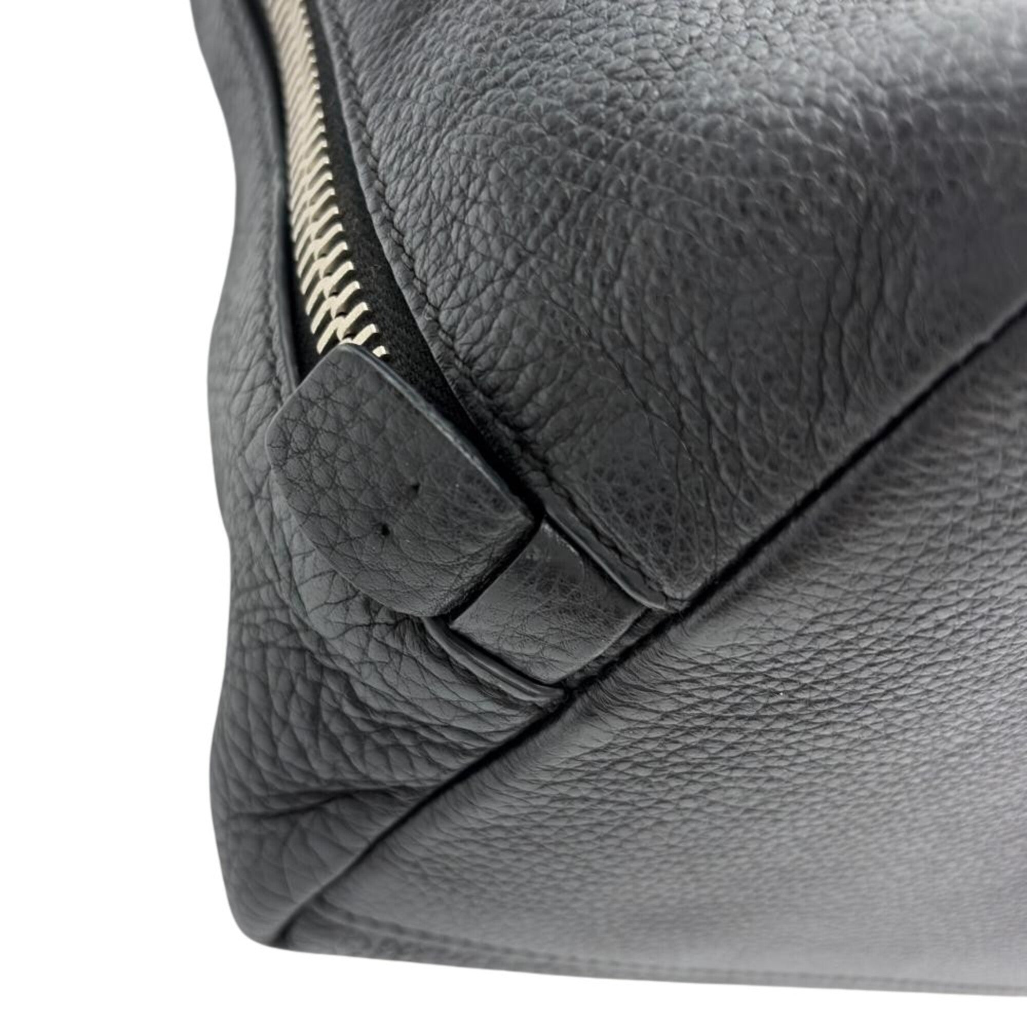 Prada Black Leather Tote Bag (Pre-Owned)