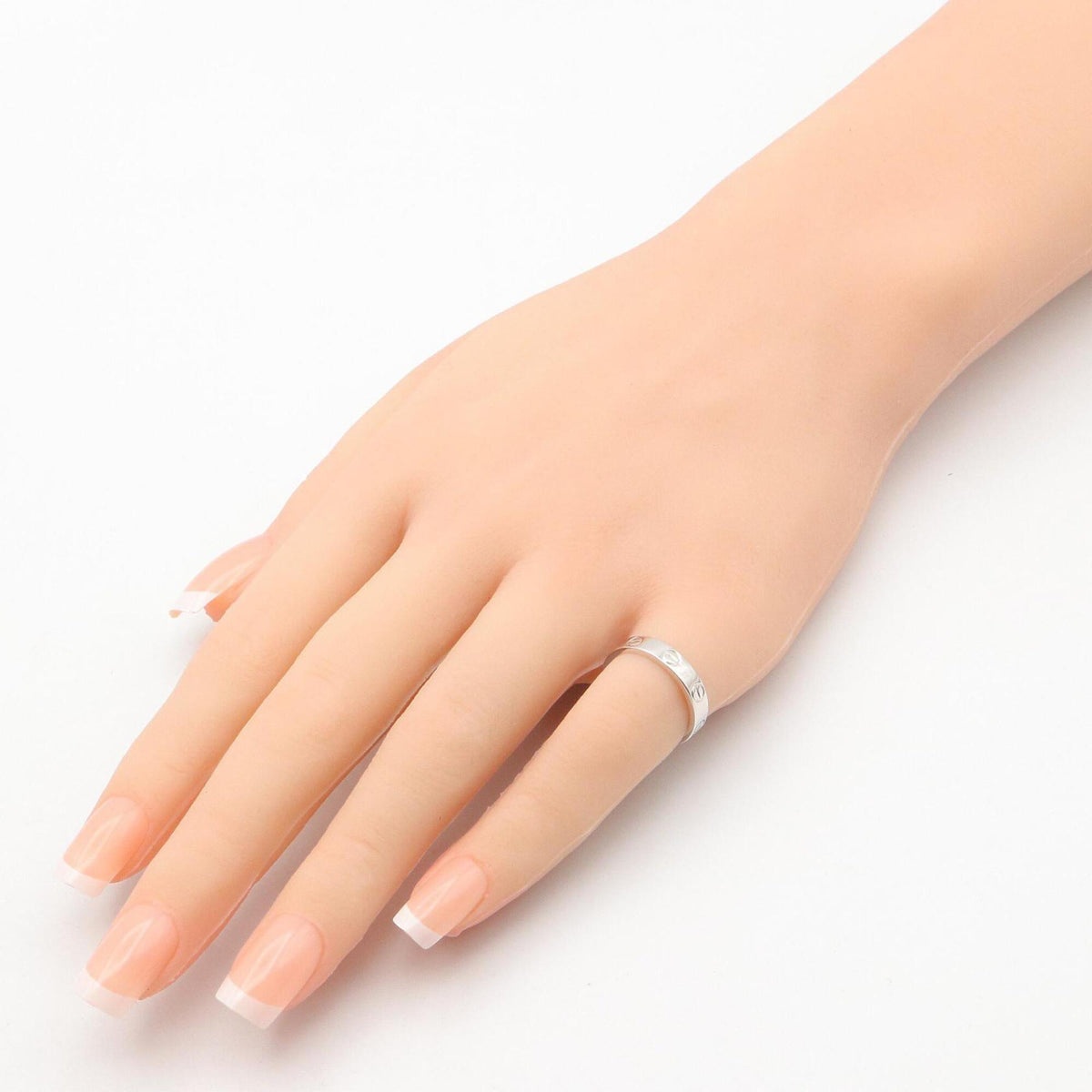 Cartier White Gold White Gold (18K) Band Ring (Pre-Owned)