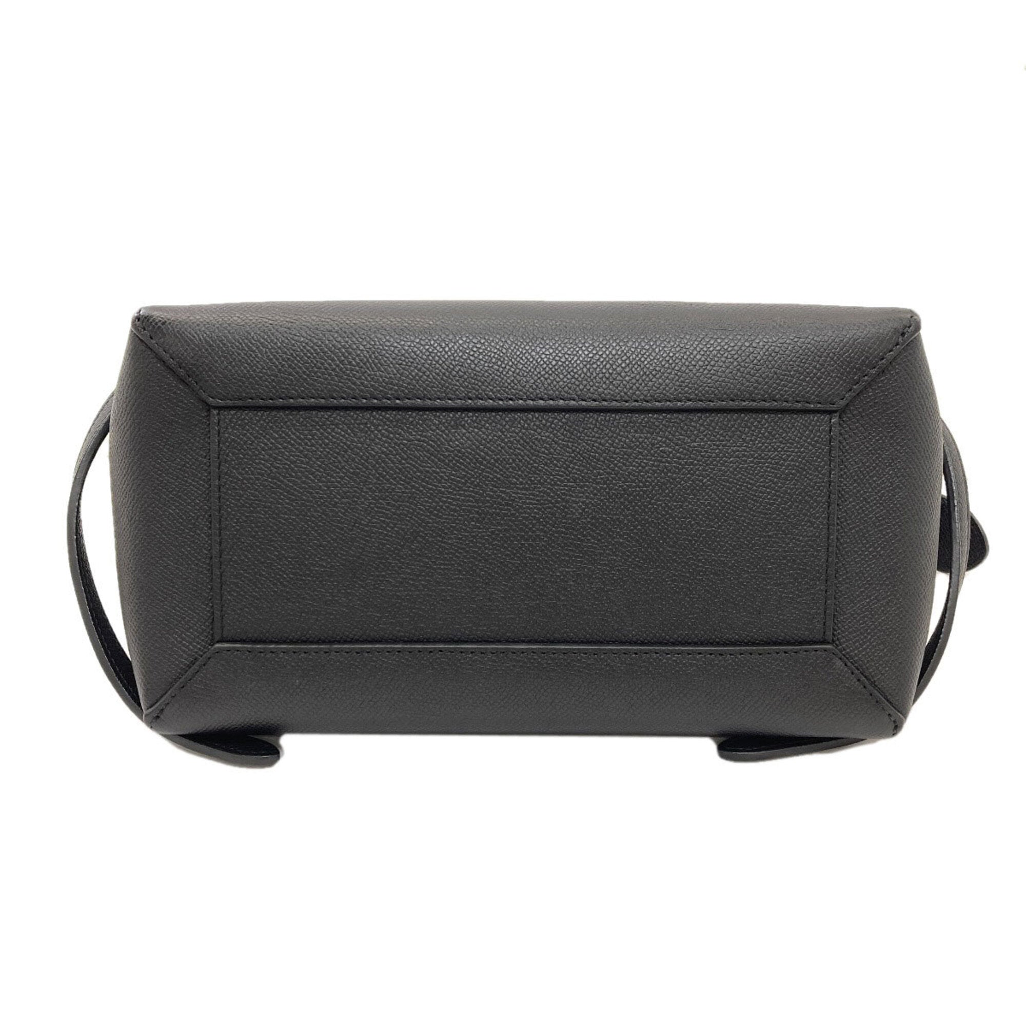 Celine Black Leather Handbag (Pre-Owned)