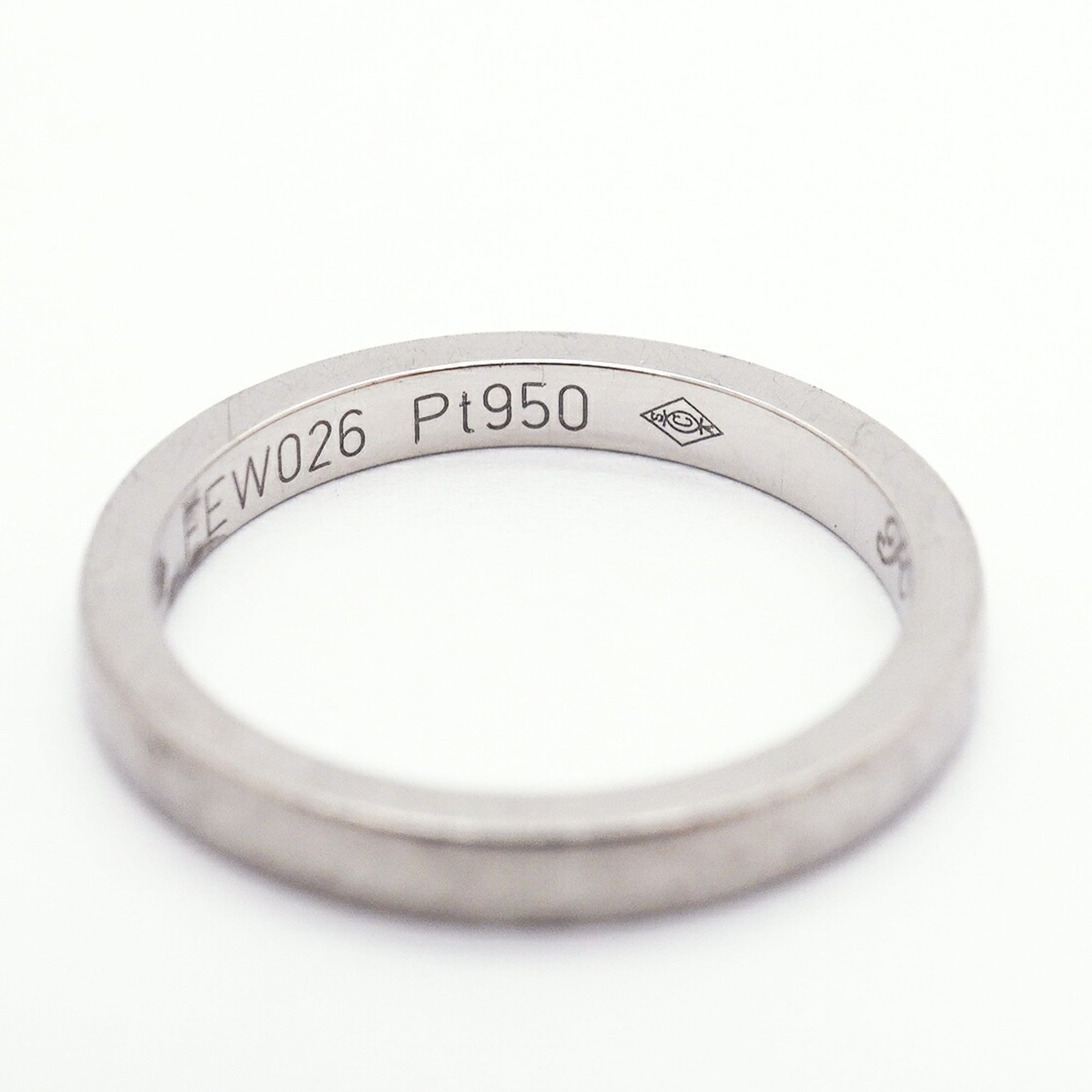 Cartier Platinum 950 Band Ring (Pre-Owned)