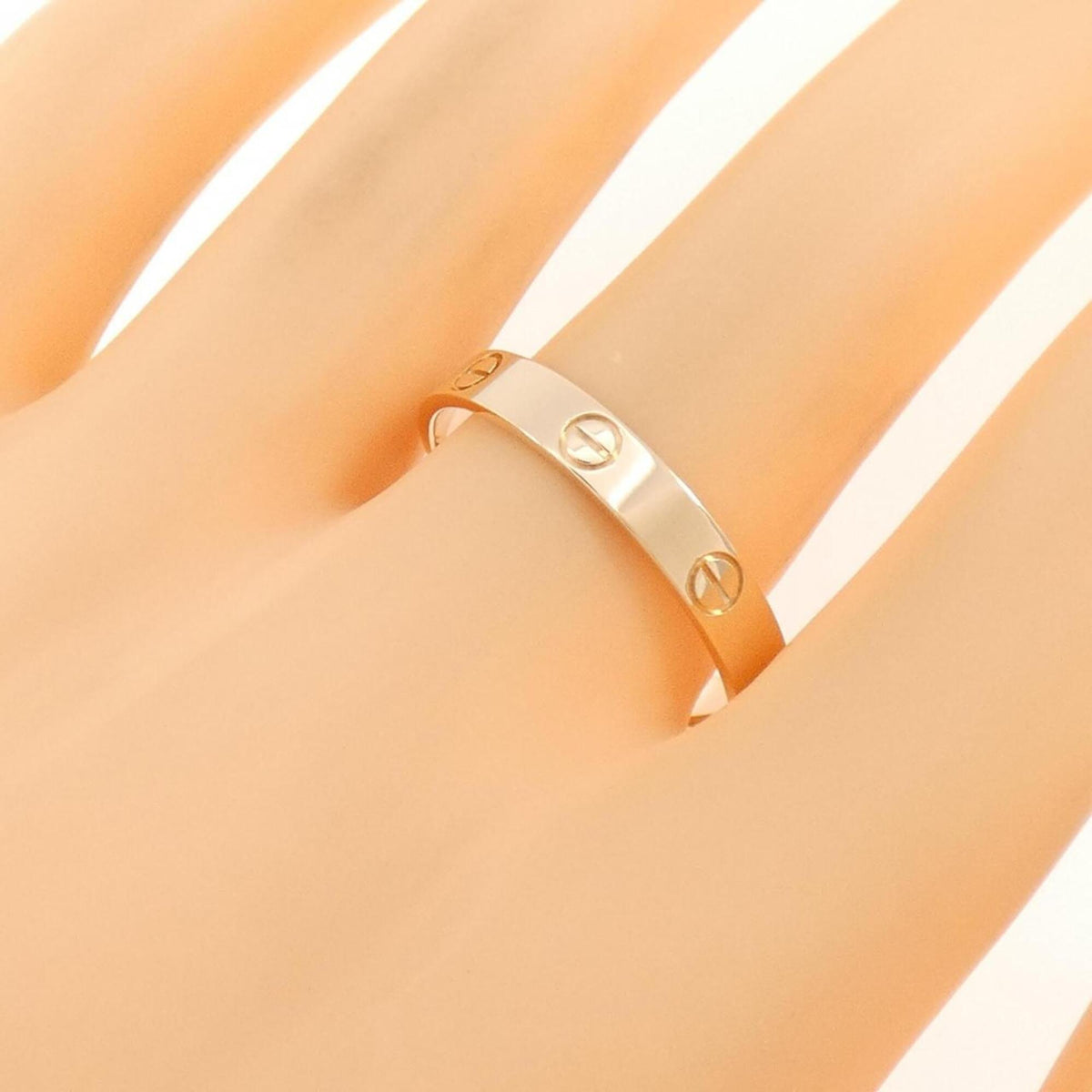 Cartier Pink Gold (18K) Band Ring (Pre-Owned)