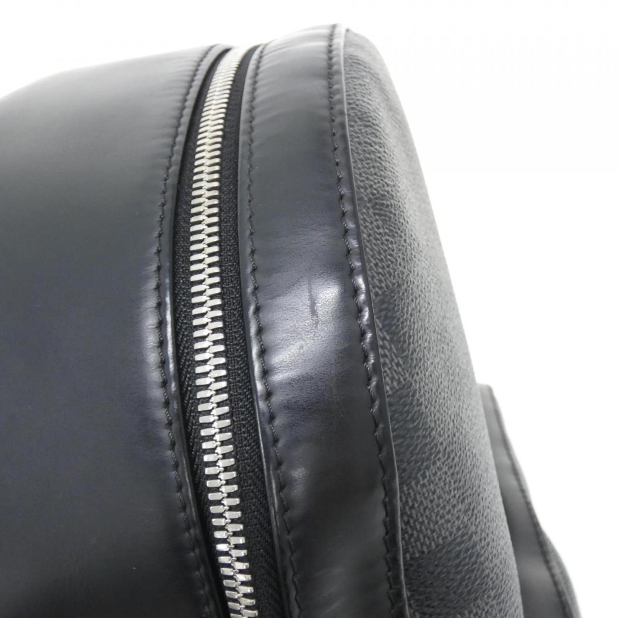 Louis Vuitton Graphite Coated Canvas Backpack (Pre-Owned)