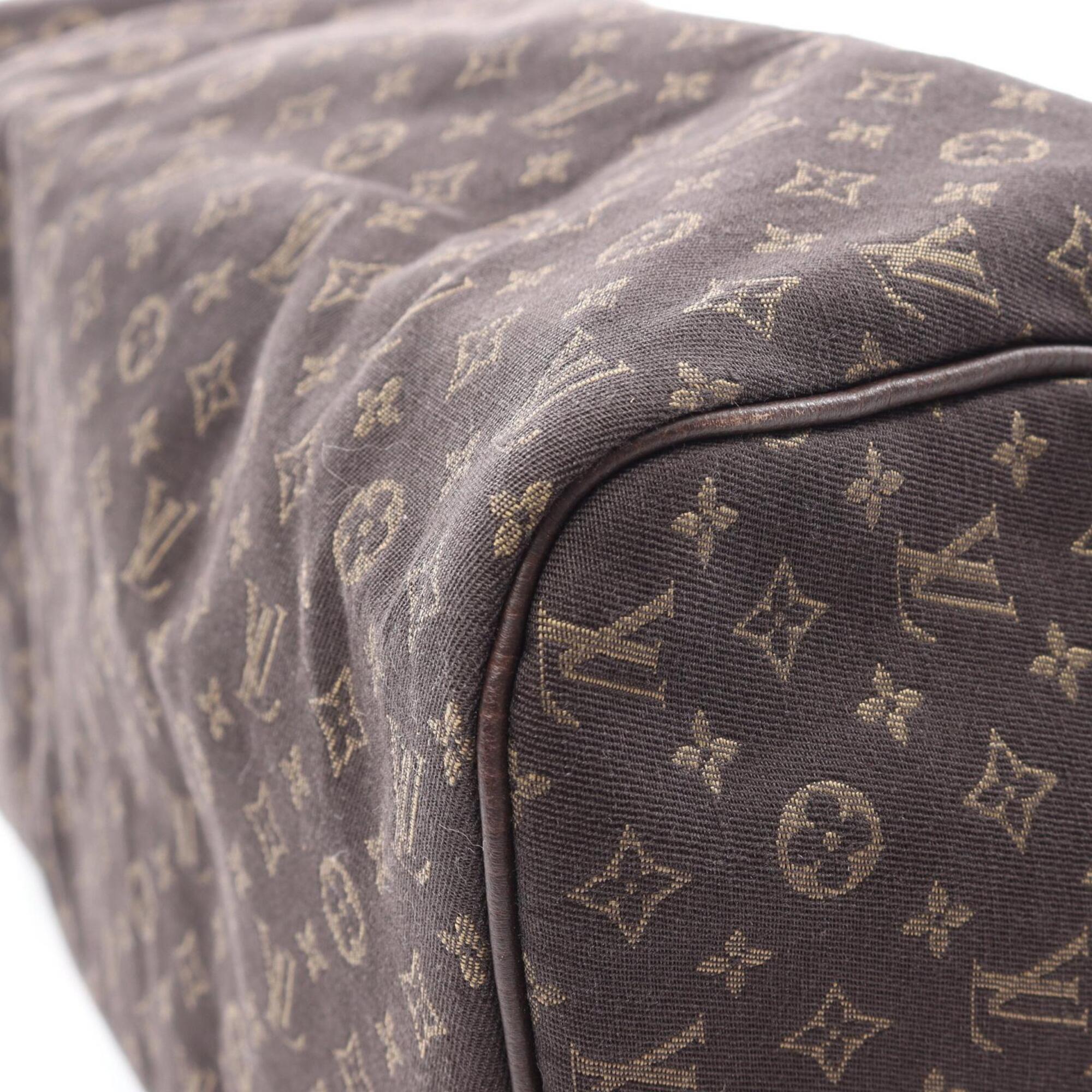 Louis Vuitton Brown Ebene Monogram Mini Leather Handbag (Pre-Owned)