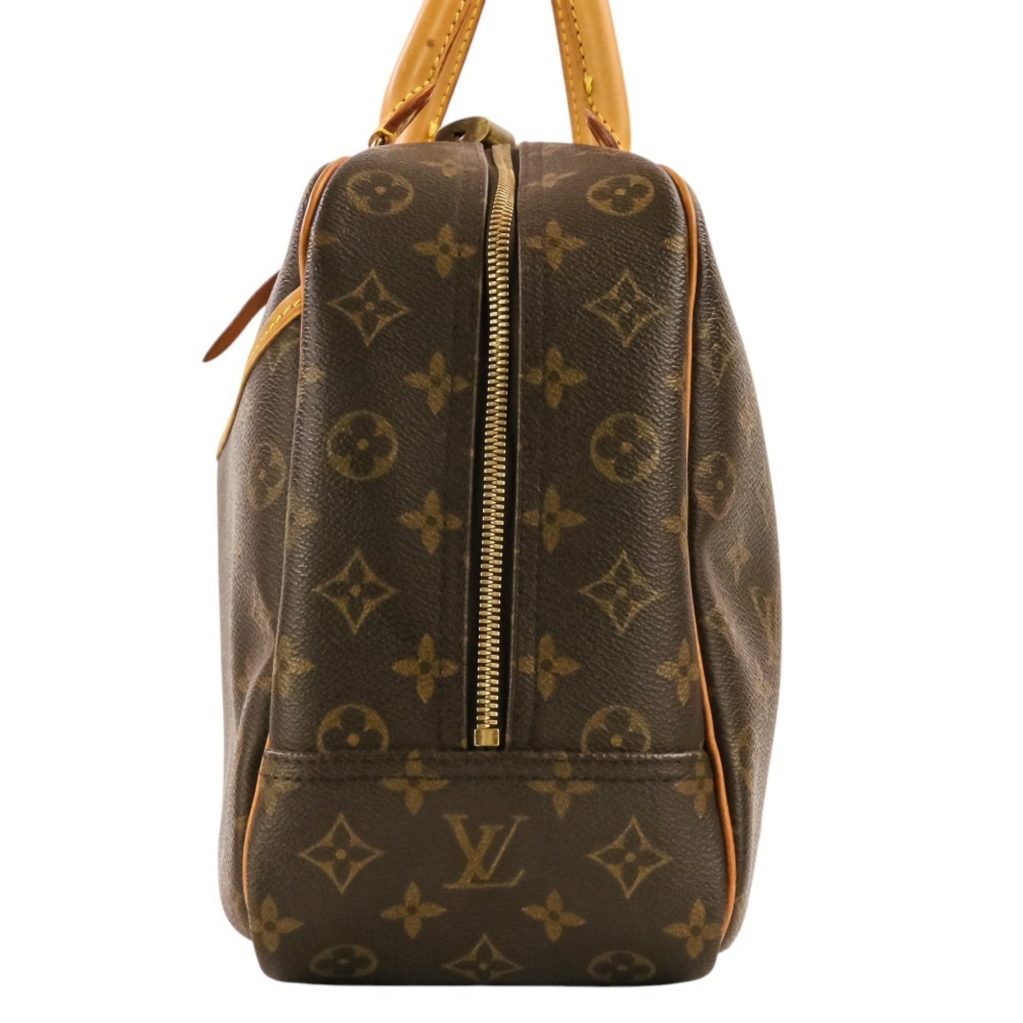 Louis Vuitton Brown Handbag Tote Bag (Pre-Owned)
