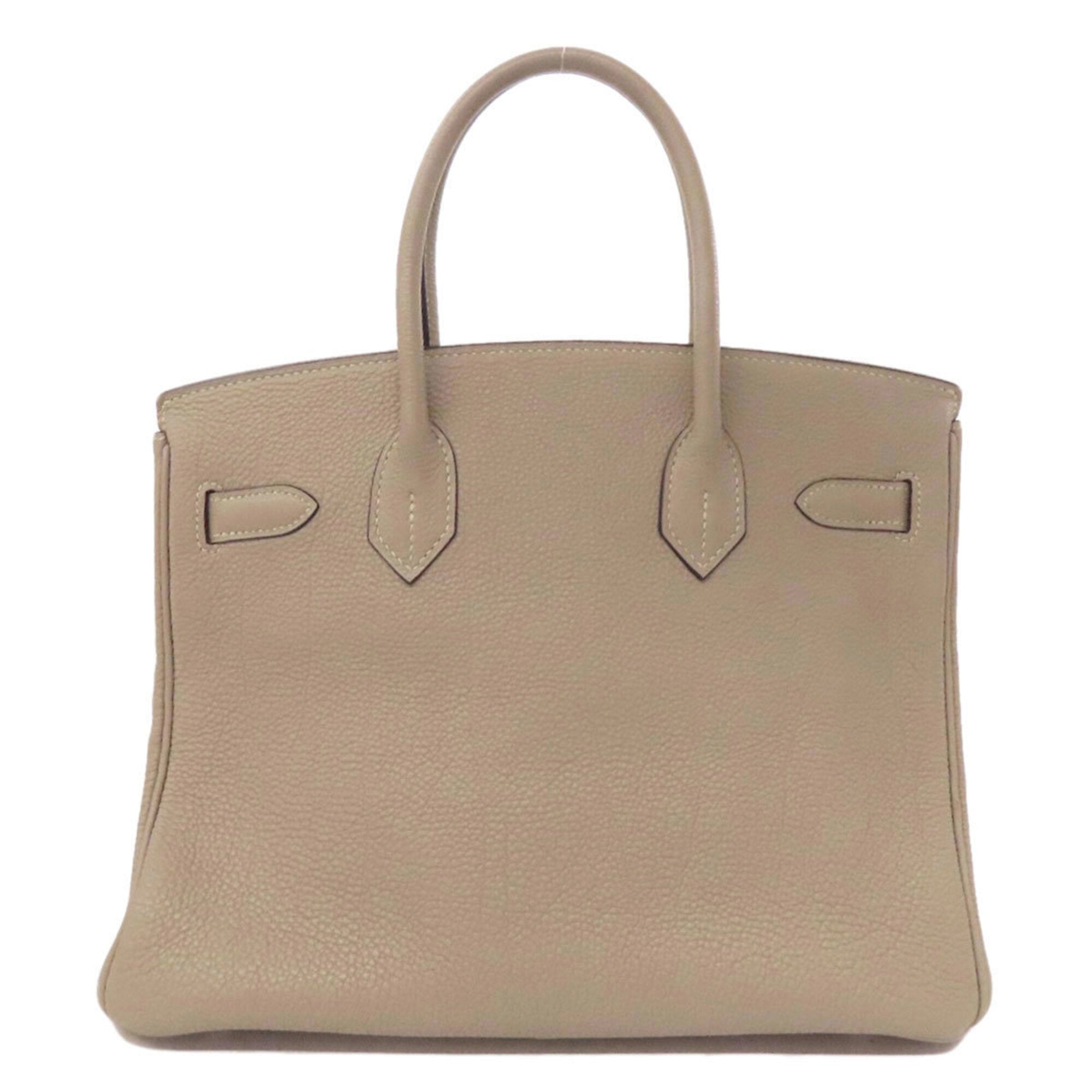 Hermes Beige Togo Leather Handbag (Pre-Owned)