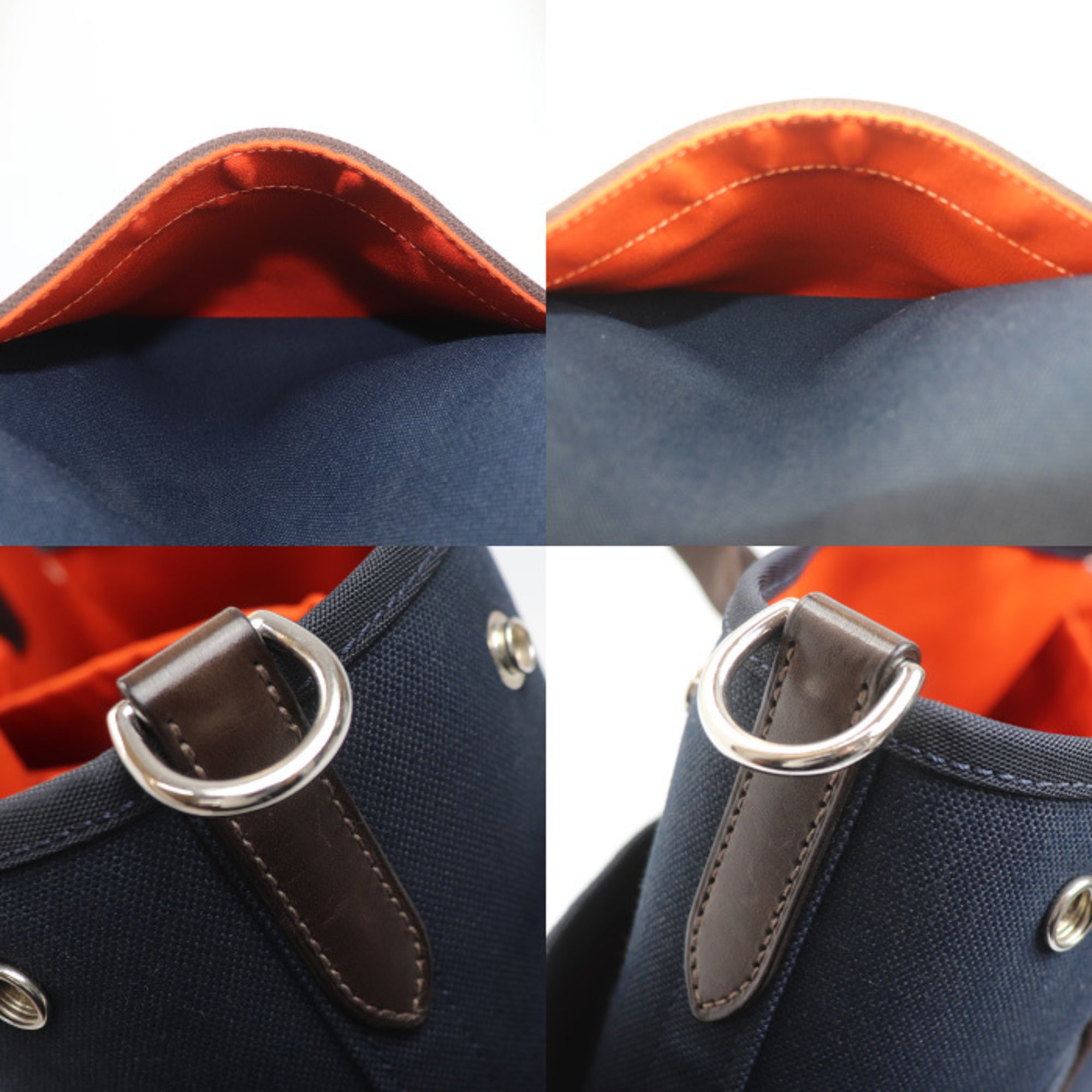 Hermes Feu Navy Shoulder Bag (Pre-Owned)