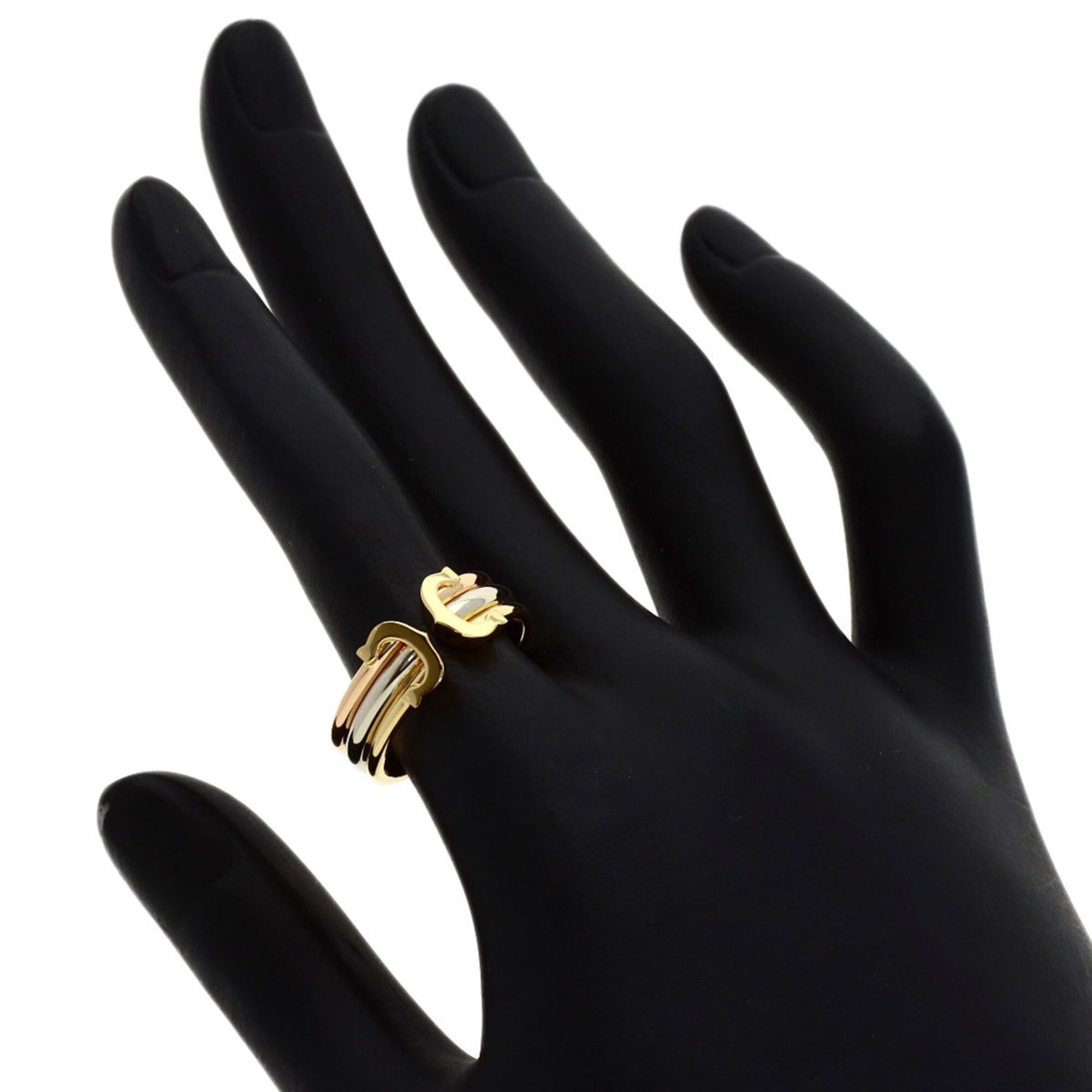 Cartier Yellow Gold (18K) Pink Gold (18K) White Gold (18K) Band Ring (Pre-Owned)