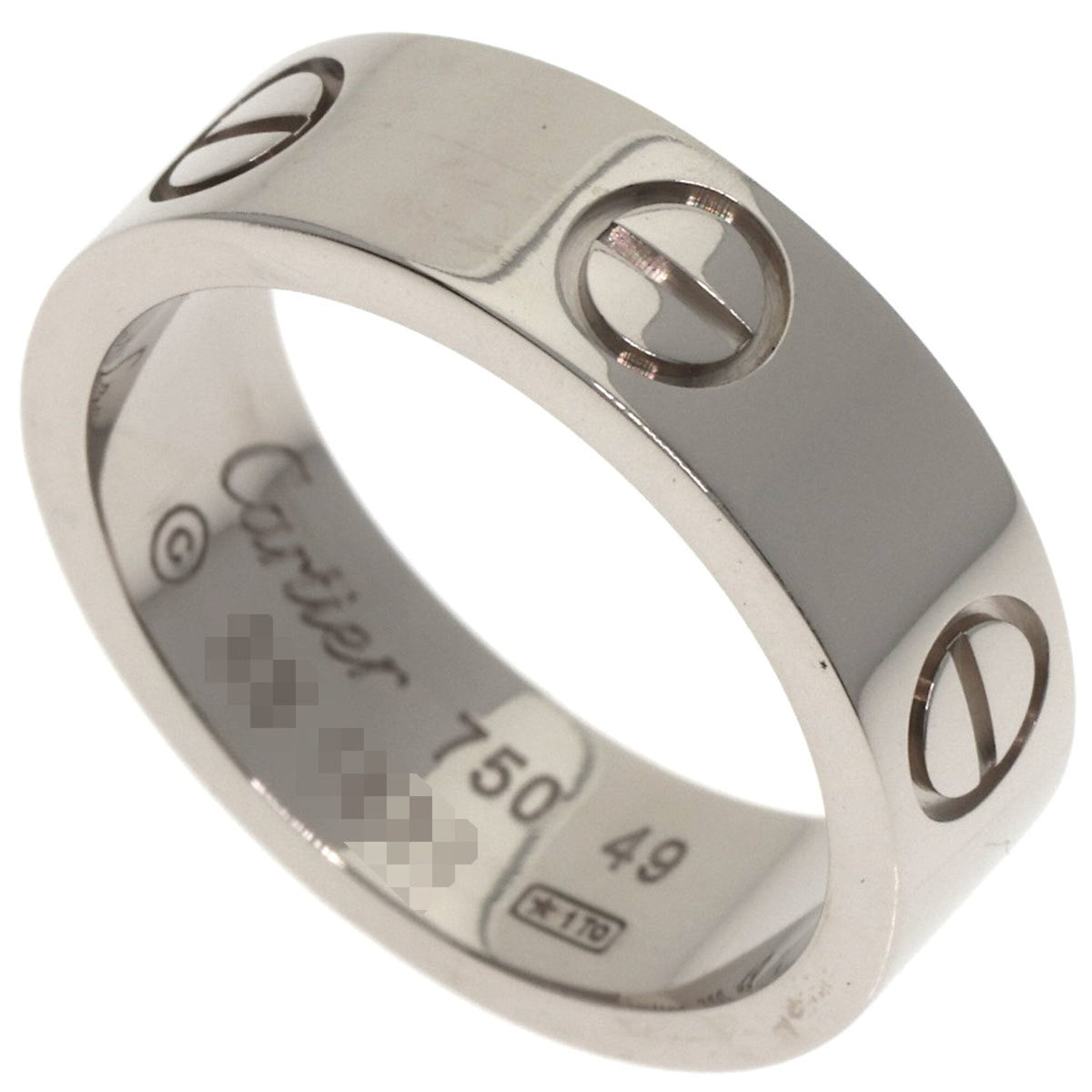 Cartier White Gold (18K) Band Ring (Pre-Owned)